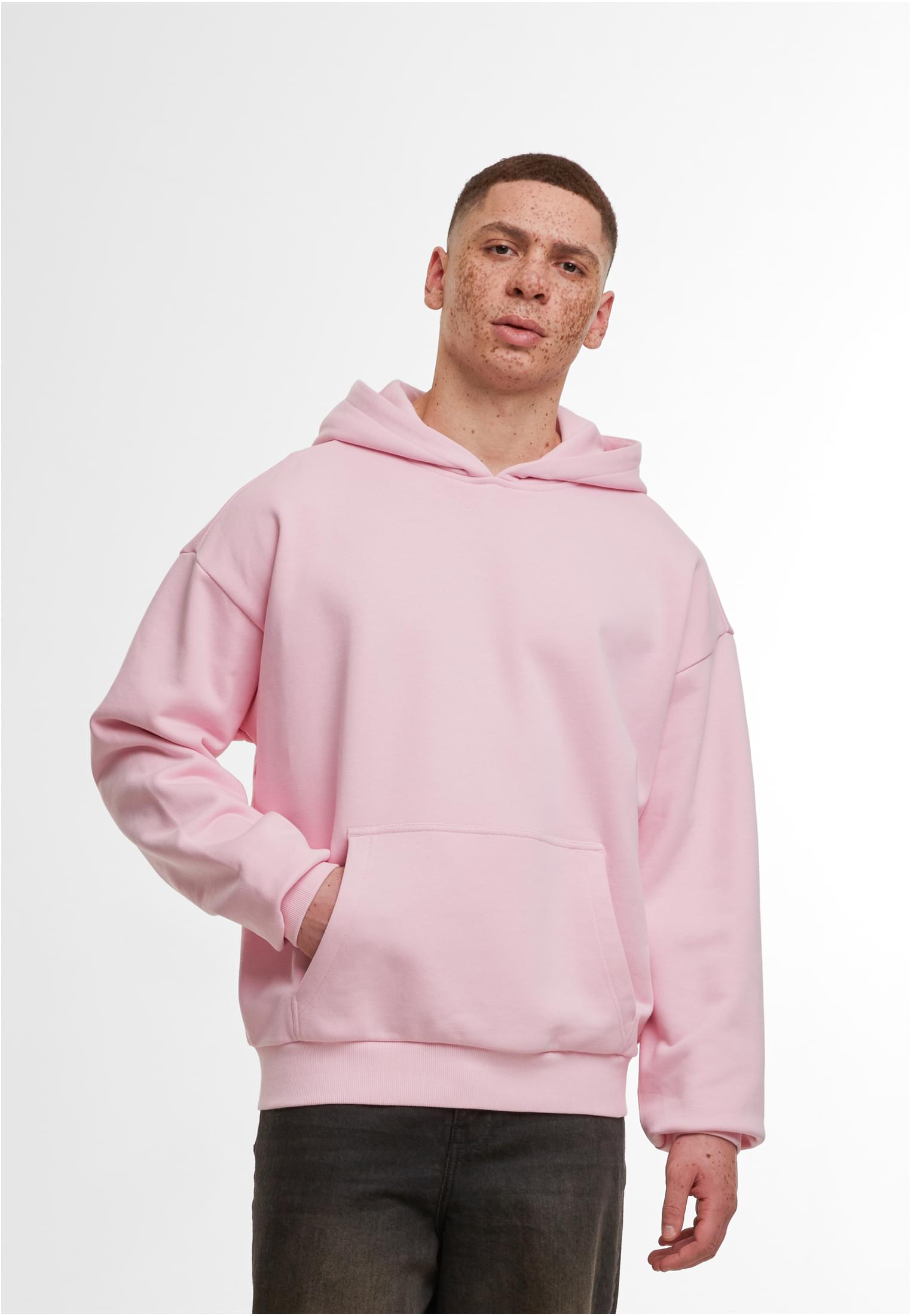 Ultra Heavy Cotton Box Hoody softpink | softpink