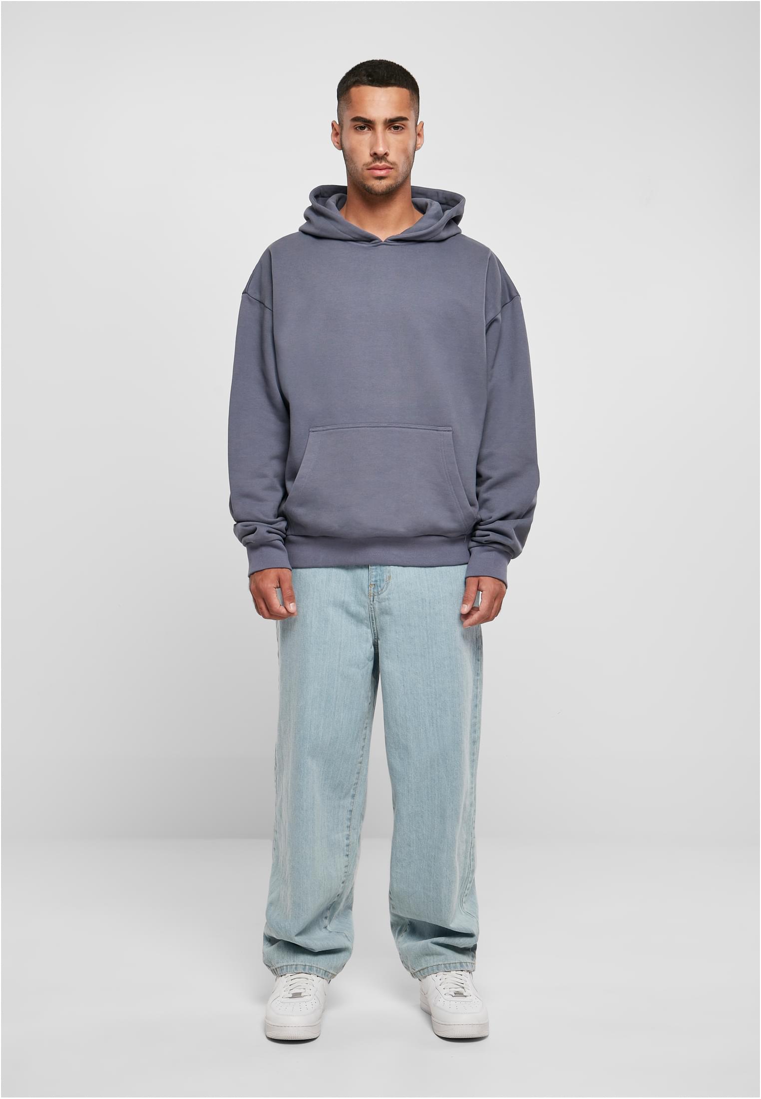 Ultra Heavy Cotton Box Hoody vintageblue | vintageblue