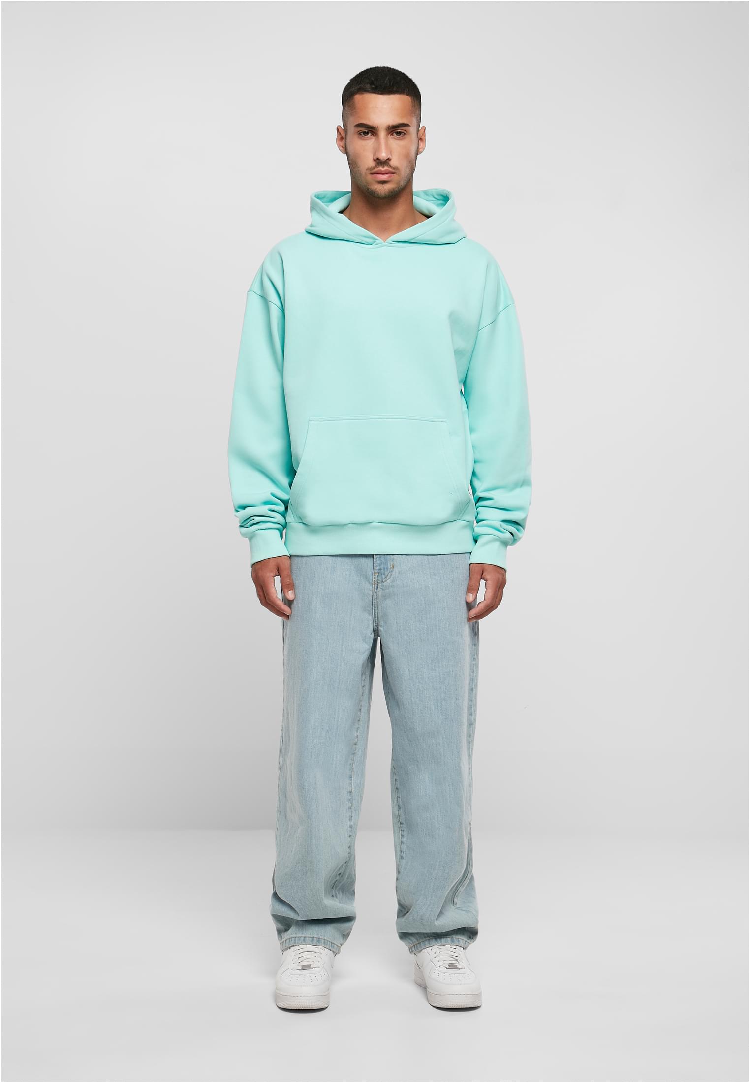 Ultra Heavy Cotton Box Hoody berylblue | berylblue