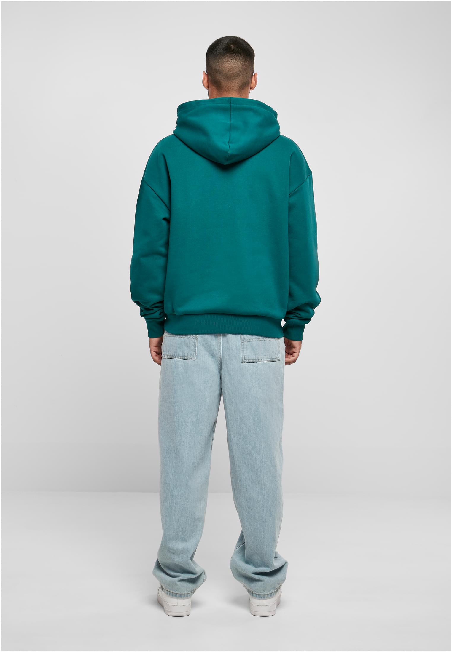 Ultra Heavy Cotton Box Hoody green | green