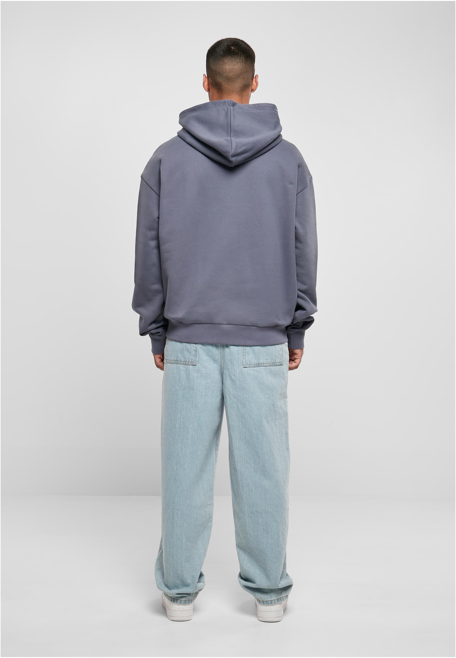 Ultra Heavy Cotton Box Hoody vintageblue | vintageblue