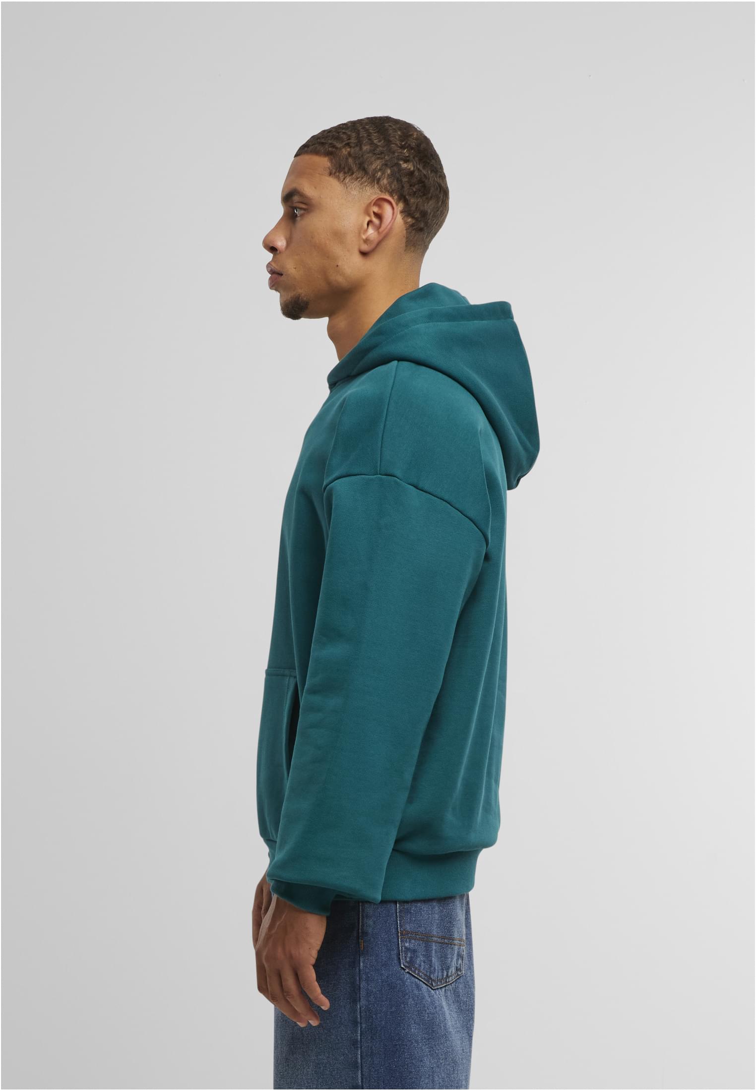 Ultra Heavy Cotton Box Hoody retro green | retro green