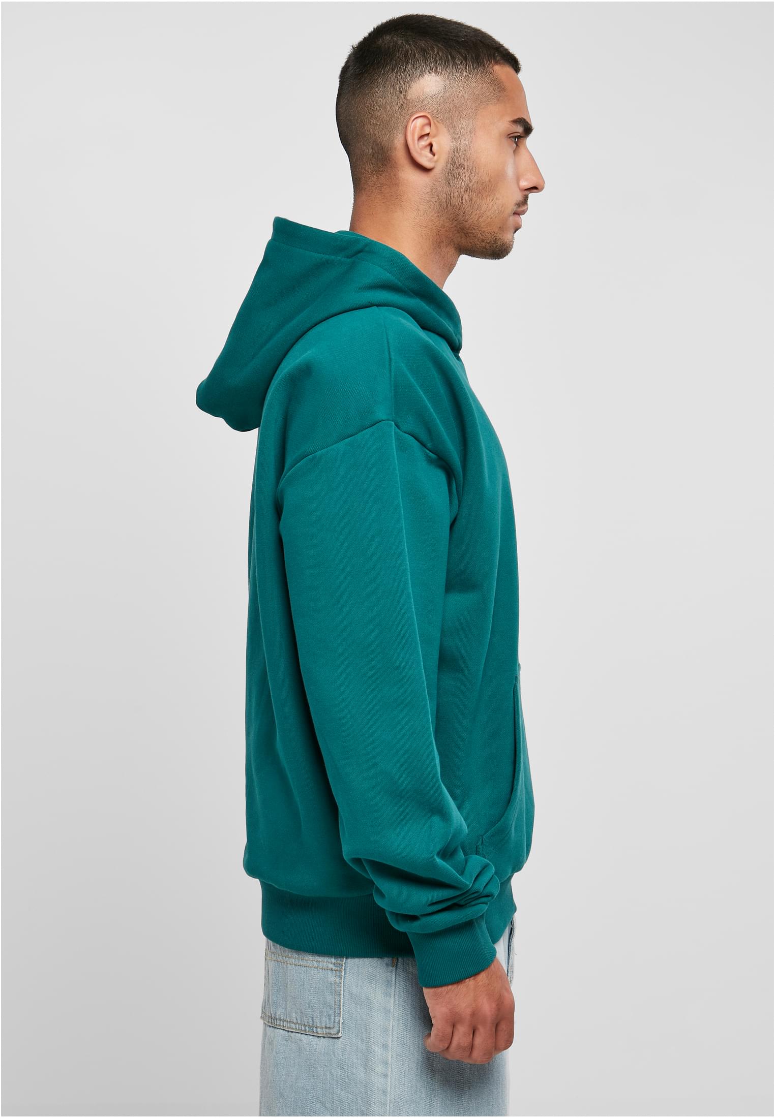 Ultra Heavy Cotton Box Hoody green | green