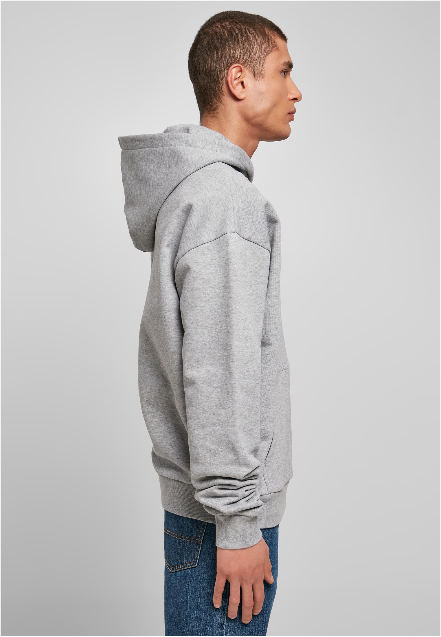 Ultra Heavy Cotton Box Hoody grey | grey