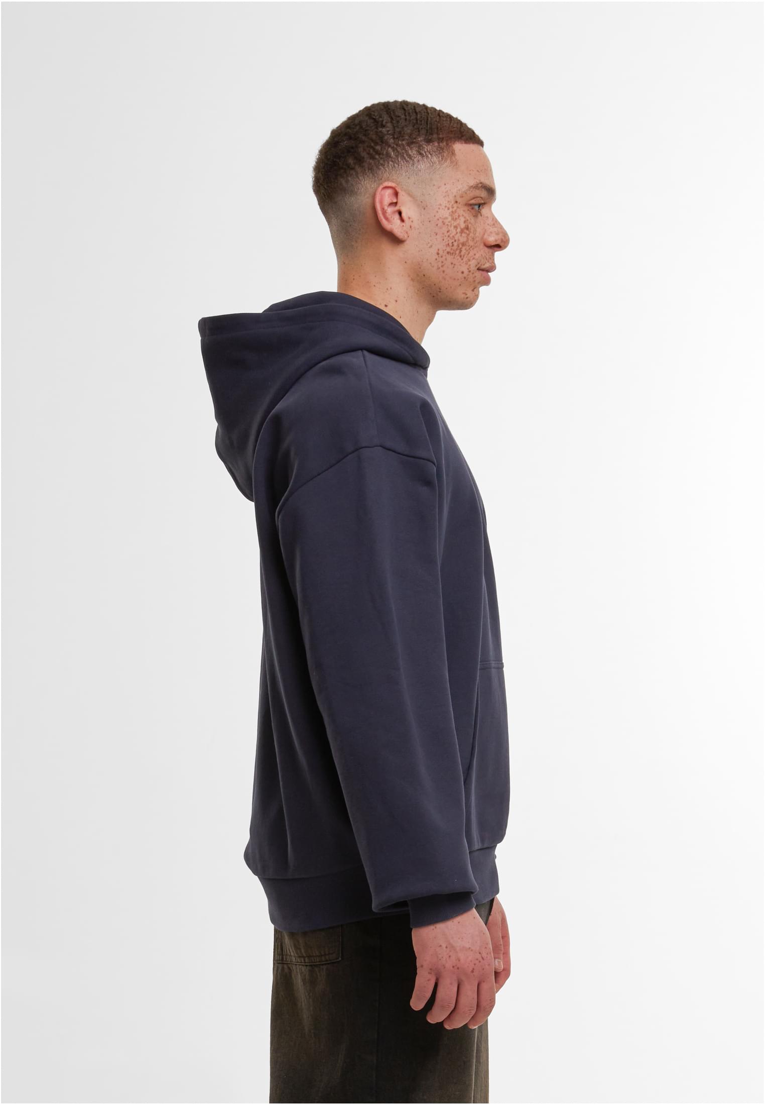 Ultra Heavy Cotton Box Hoody navy | navy