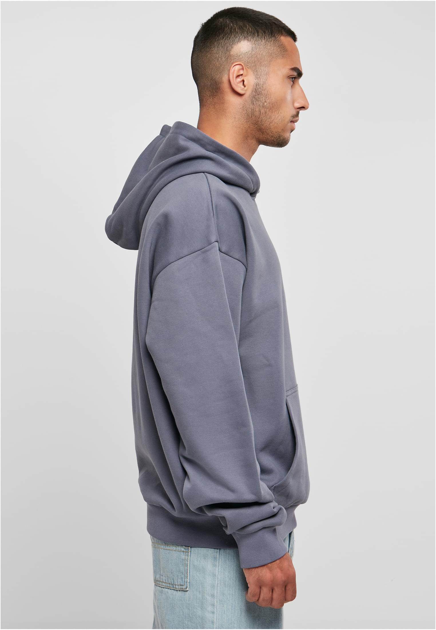 Ultra Heavy Cotton Box Hoody vintageblue | vintageblue