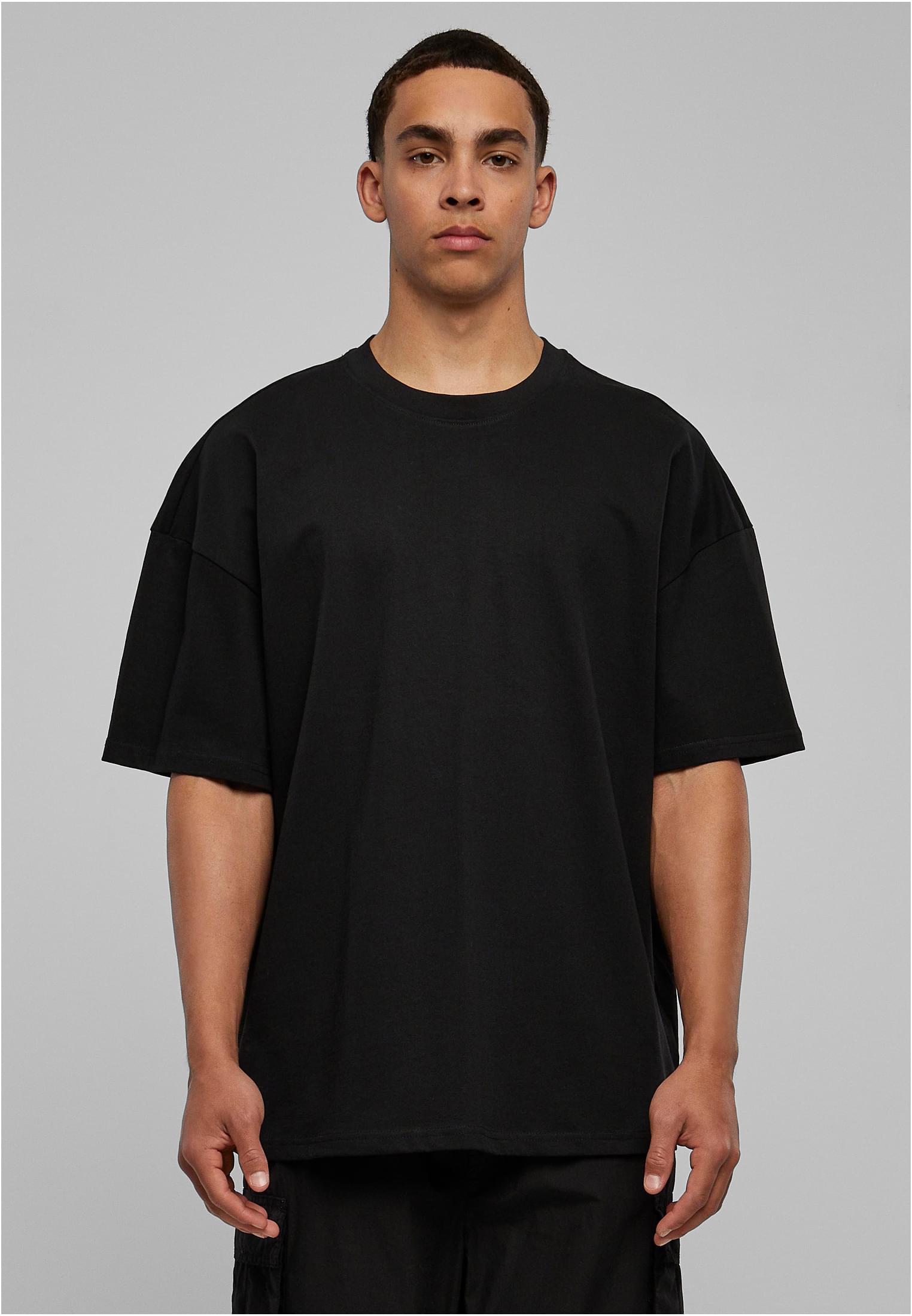 Ultra Heavy Cotton Box Tee black | black