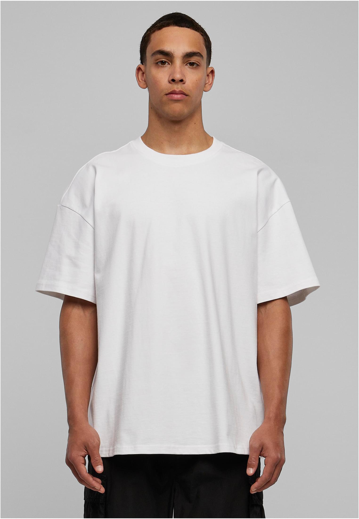 Ultra Heavy Cotton Box Tee white | white