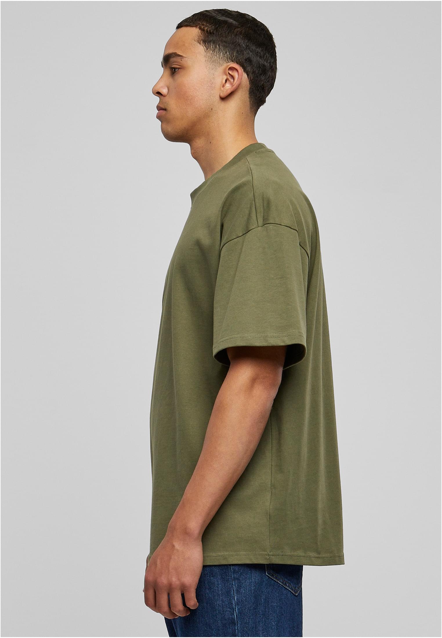 Ultra Heavy Cotton Box Tee olive | olive