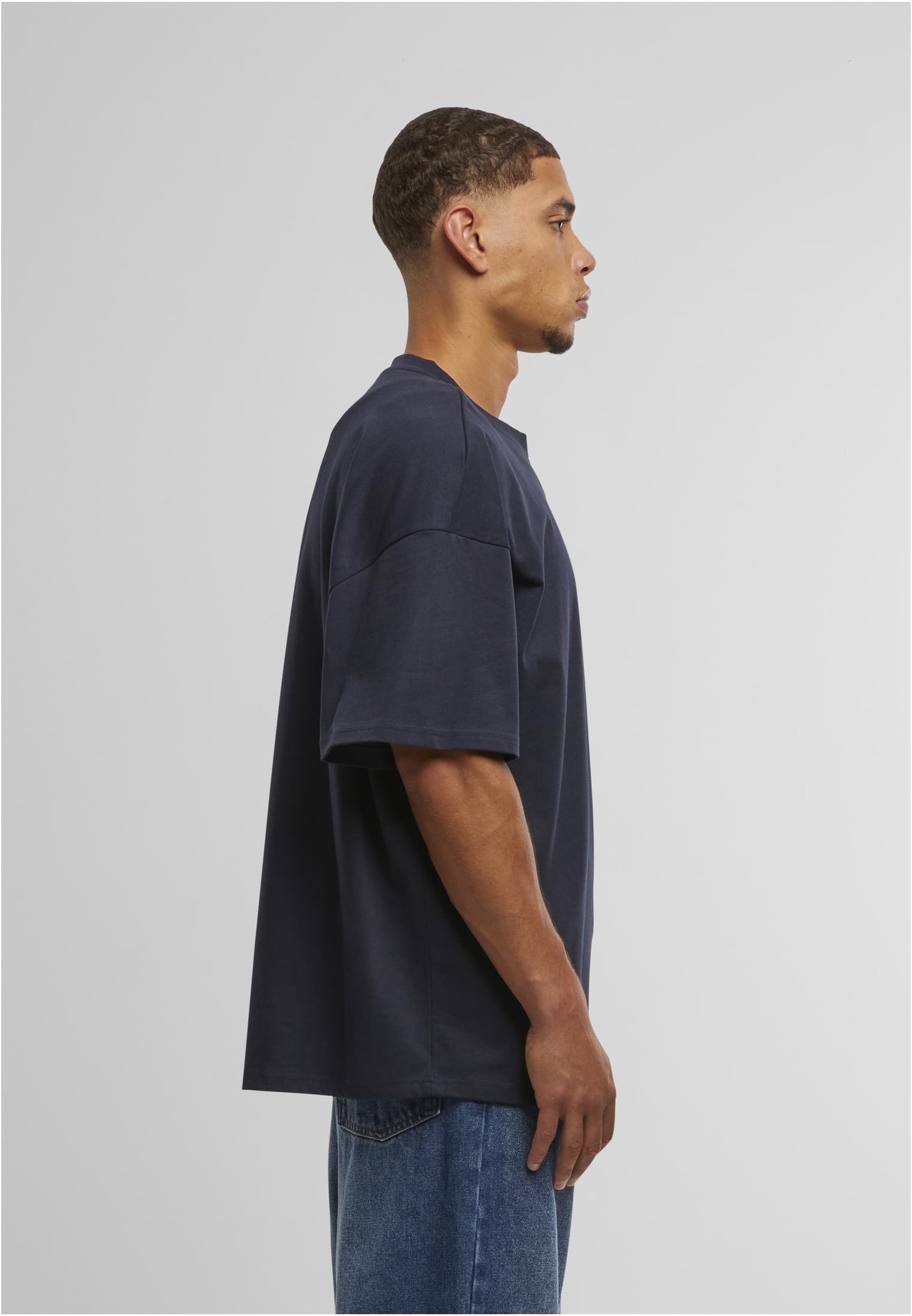 Ultra Heavy Cotton Box Tee navy | navy