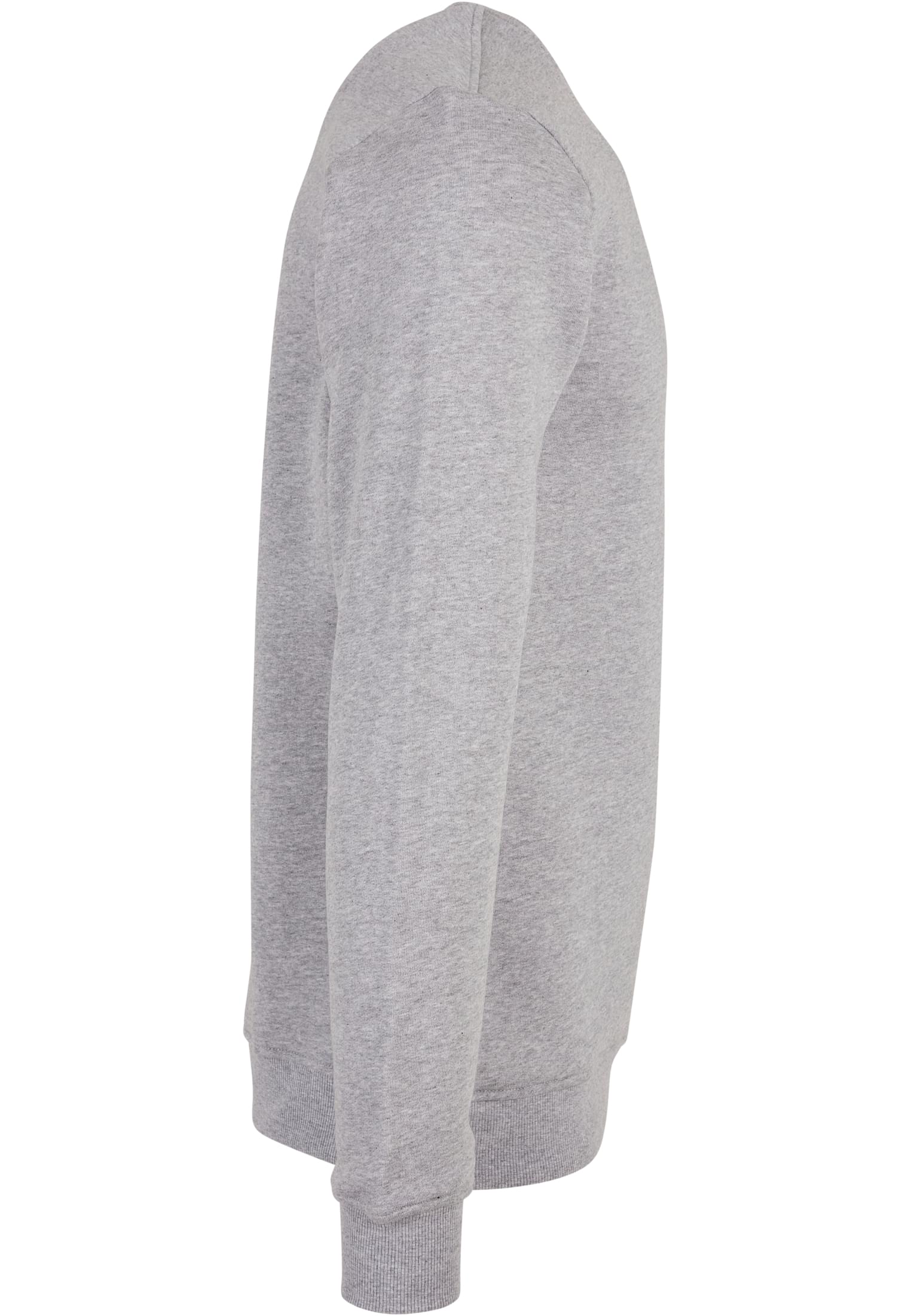 Organic Basic Crew heathergrey | heathergrey