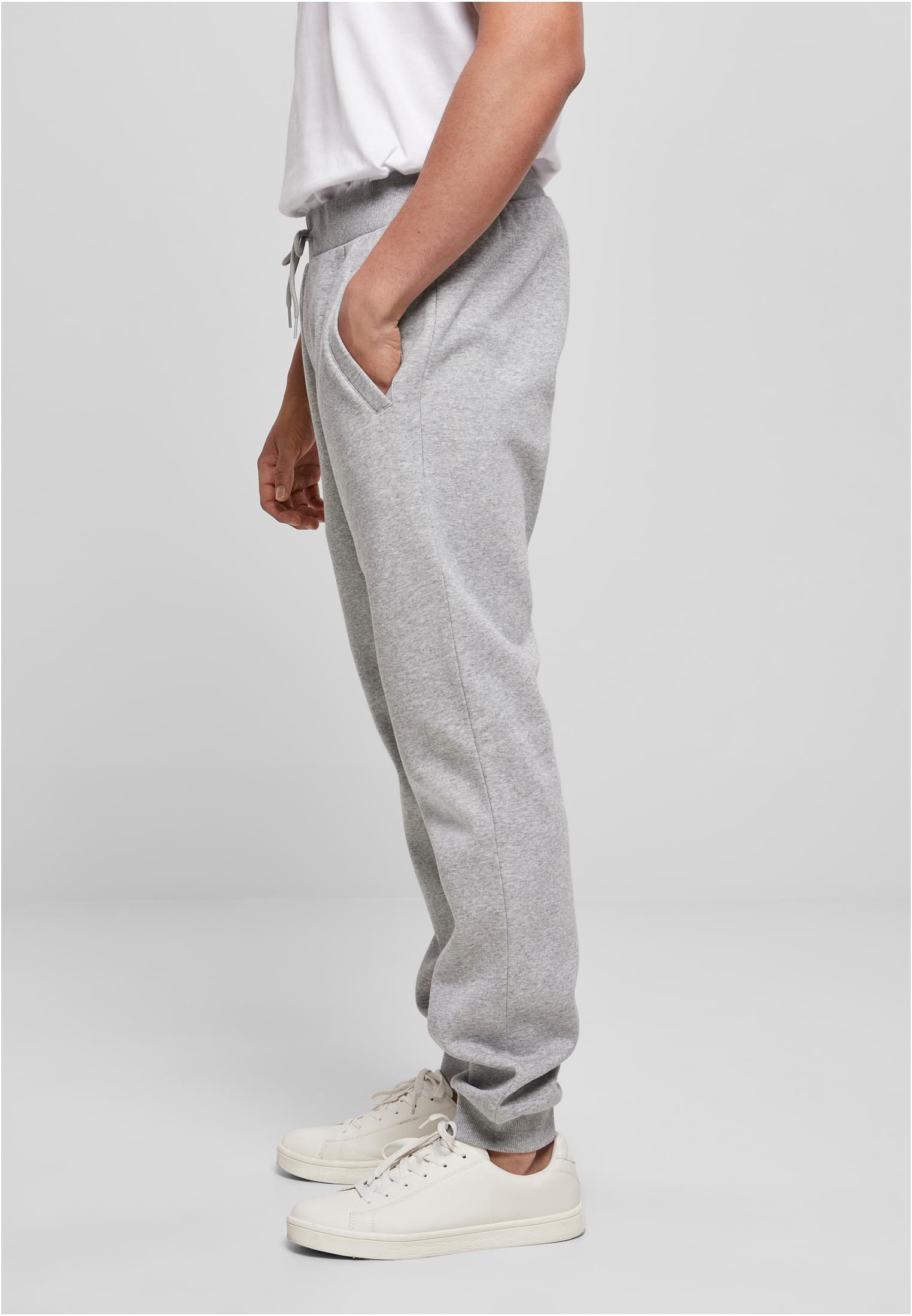 Organic Basic Sweatpants heathergrey | heathergrey