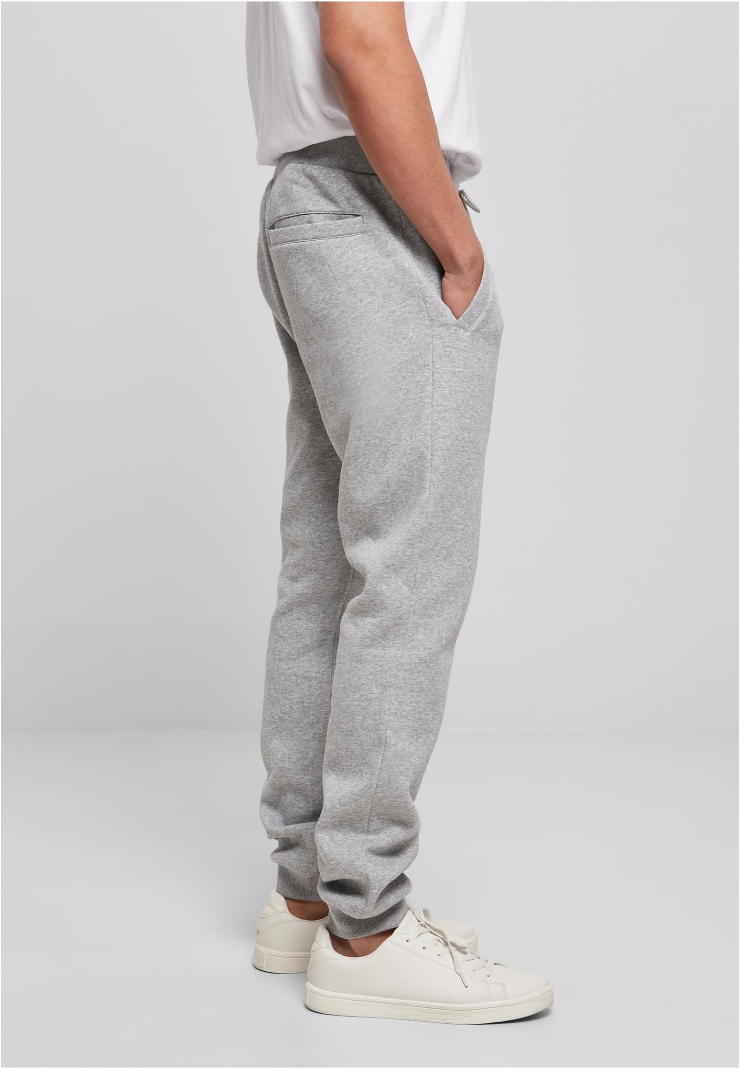 Organic Basic Sweatpants heathergrey | heathergrey