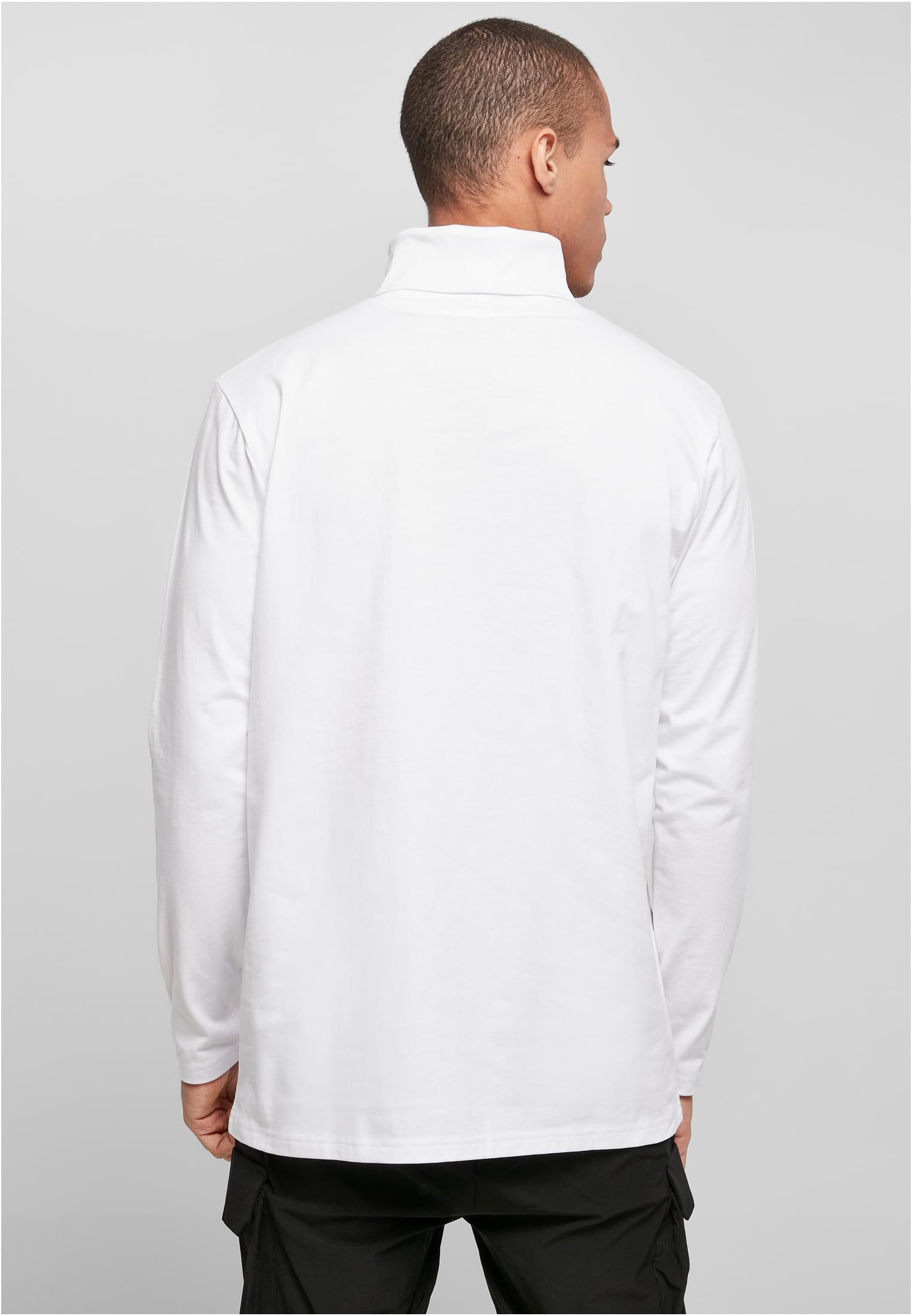 Turtle Neck LS white | white
