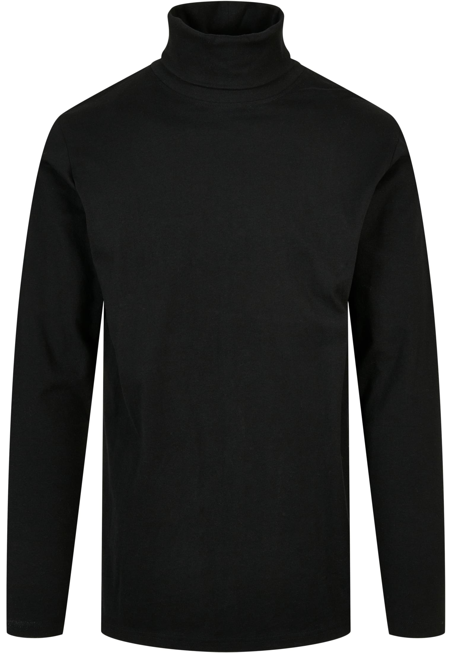 Turtle Neck LS black | black