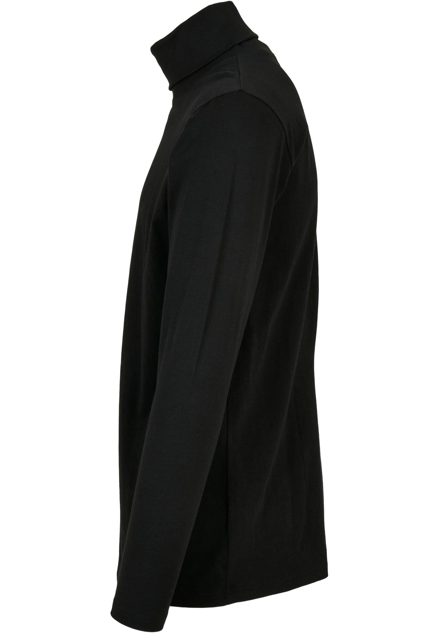 Turtle Neck LS black | black