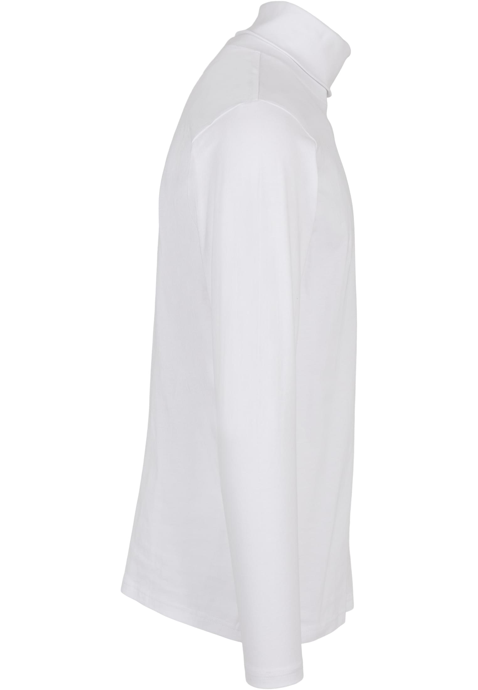 Turtle Neck LS white | white