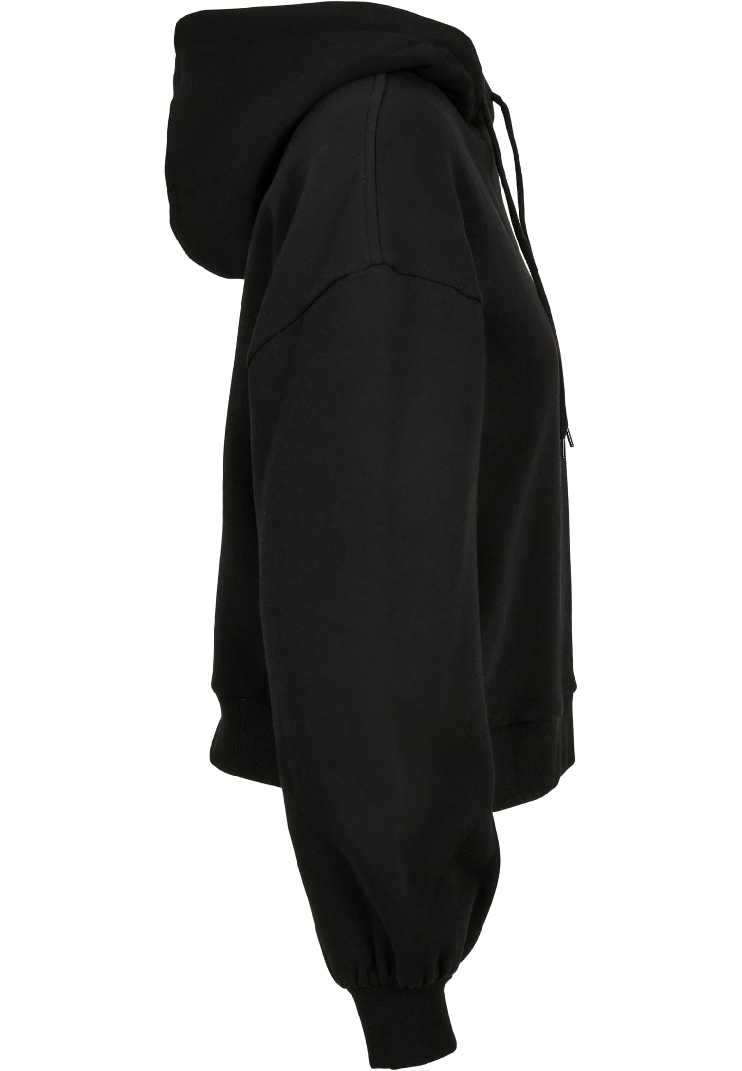 Ladies Organic Oversized Hoody black | black