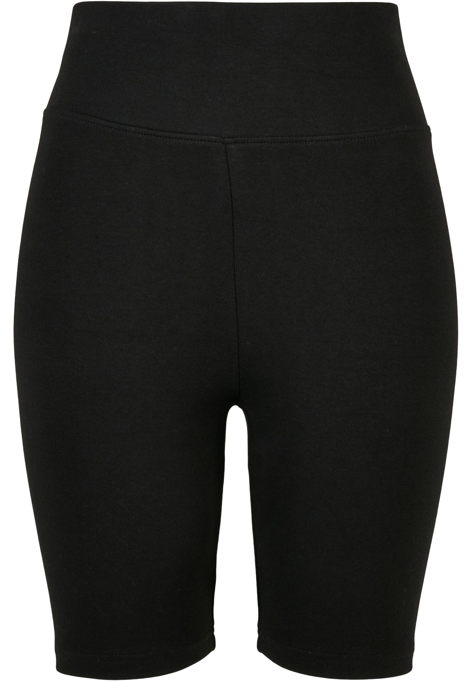 Ladies High Waist Cycle Shorts black | black