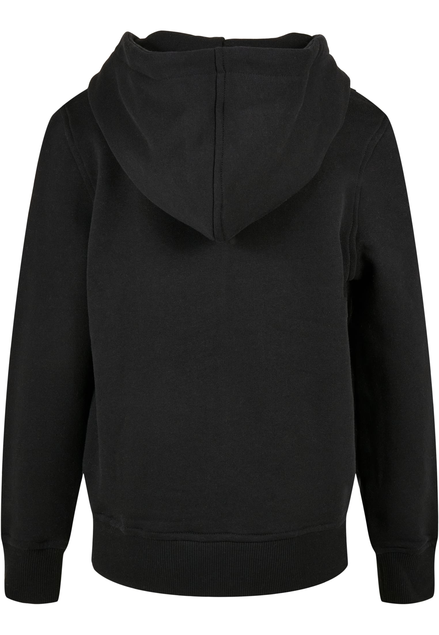 Organic Basic Kids Zip Hoody black | black