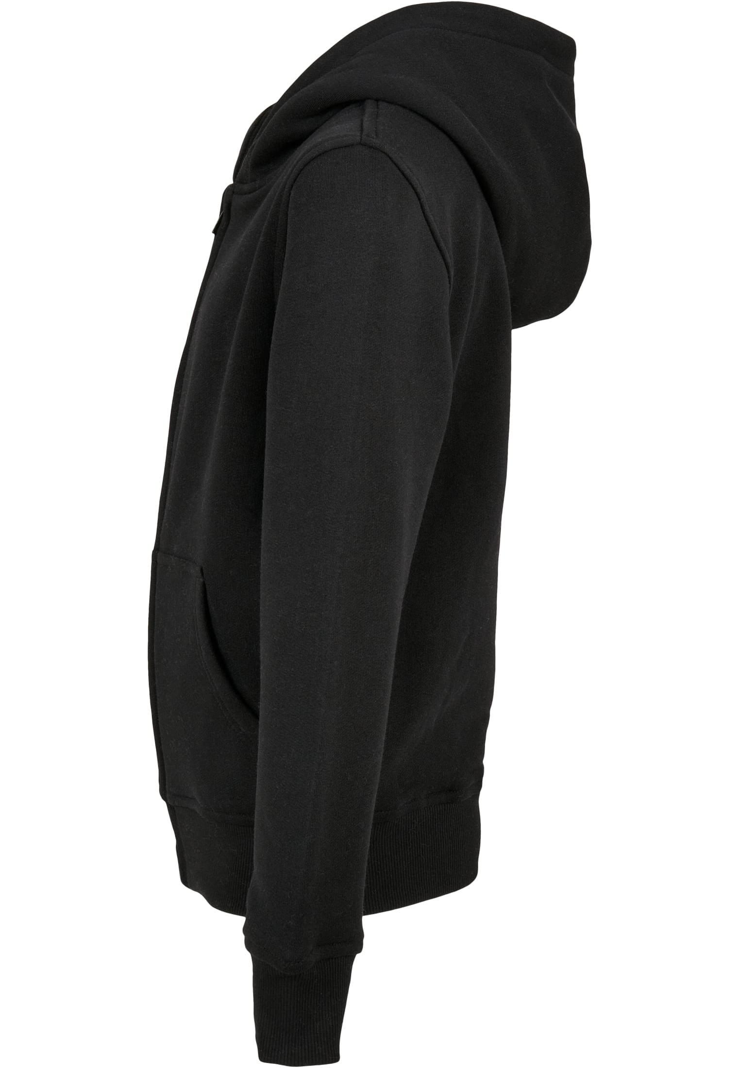 Organic Basic Kids Zip Hoody black | black