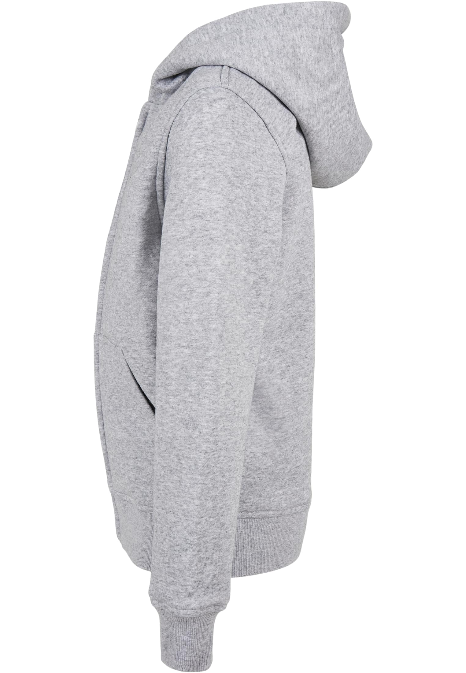 Organic Basic Kids Zip Hoody heathergrey | heathergrey