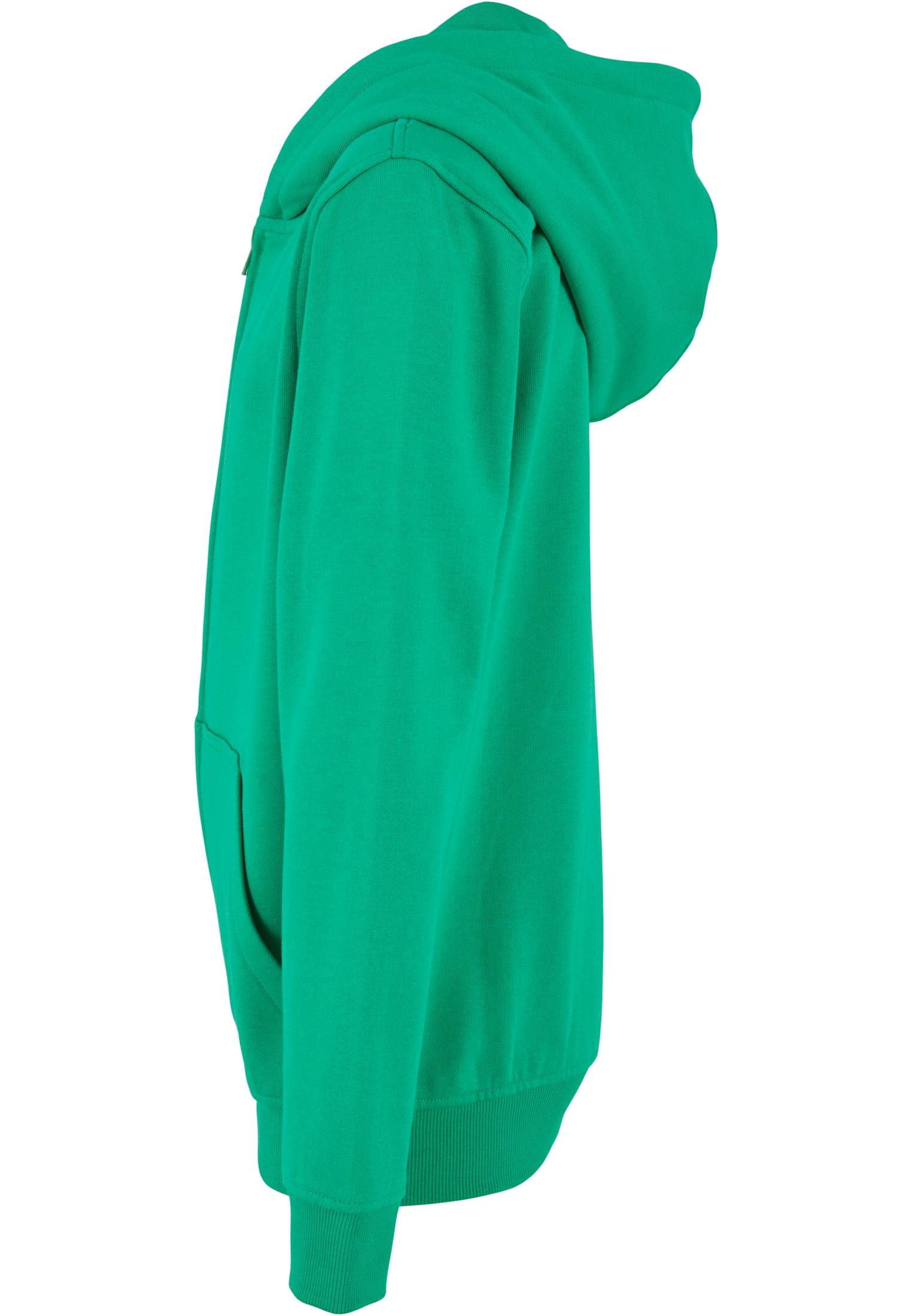 Organic Basic Kids Zip Hoody grassgreen | grassgreen