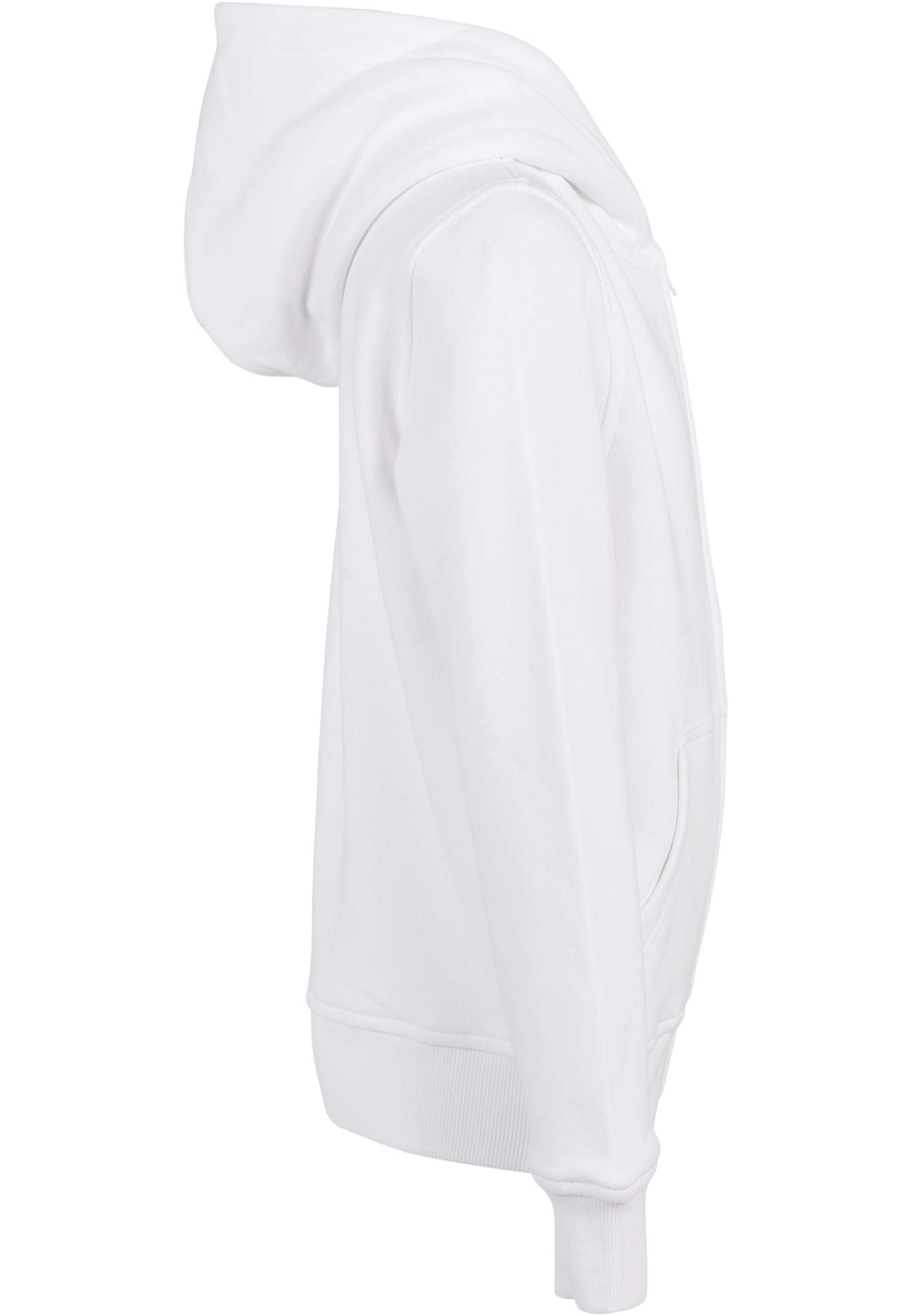 Organic Basic Kids Zip Hoody white | white
