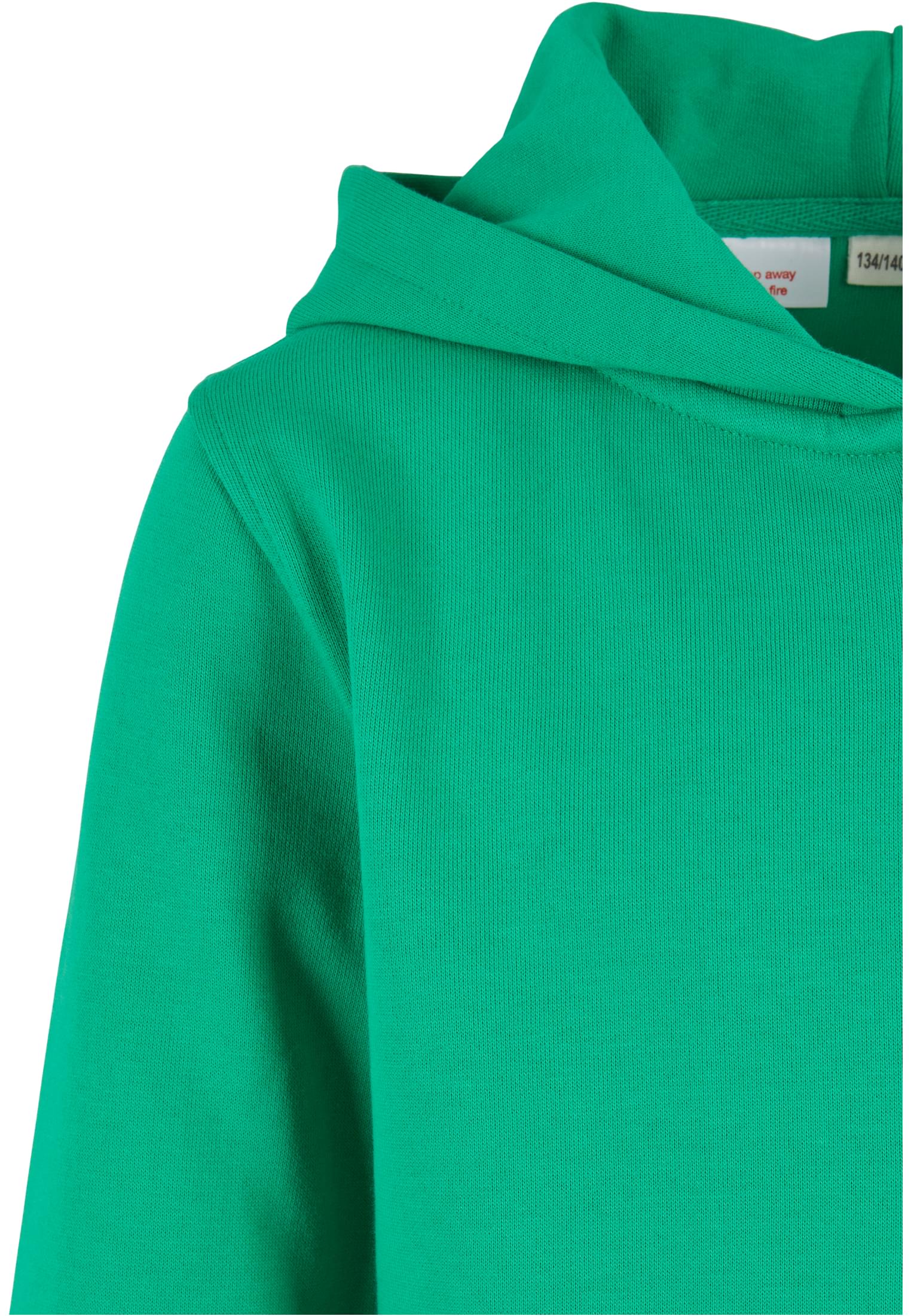 Organic Basic Kids Zip Hoody grassgreen | grassgreen
