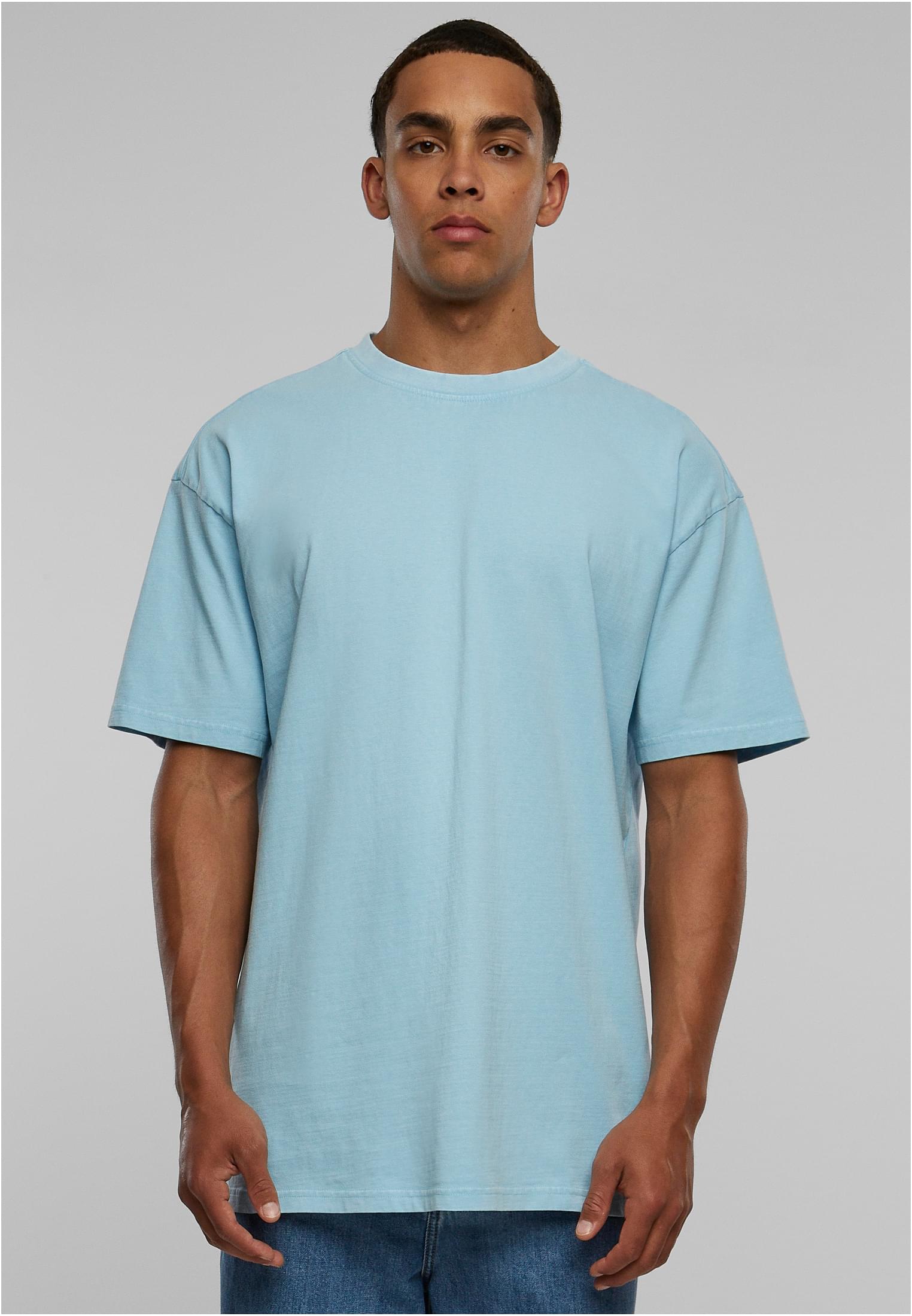 Acid Washed Heavy Oversize Tee balticblue/white | balticblue/white