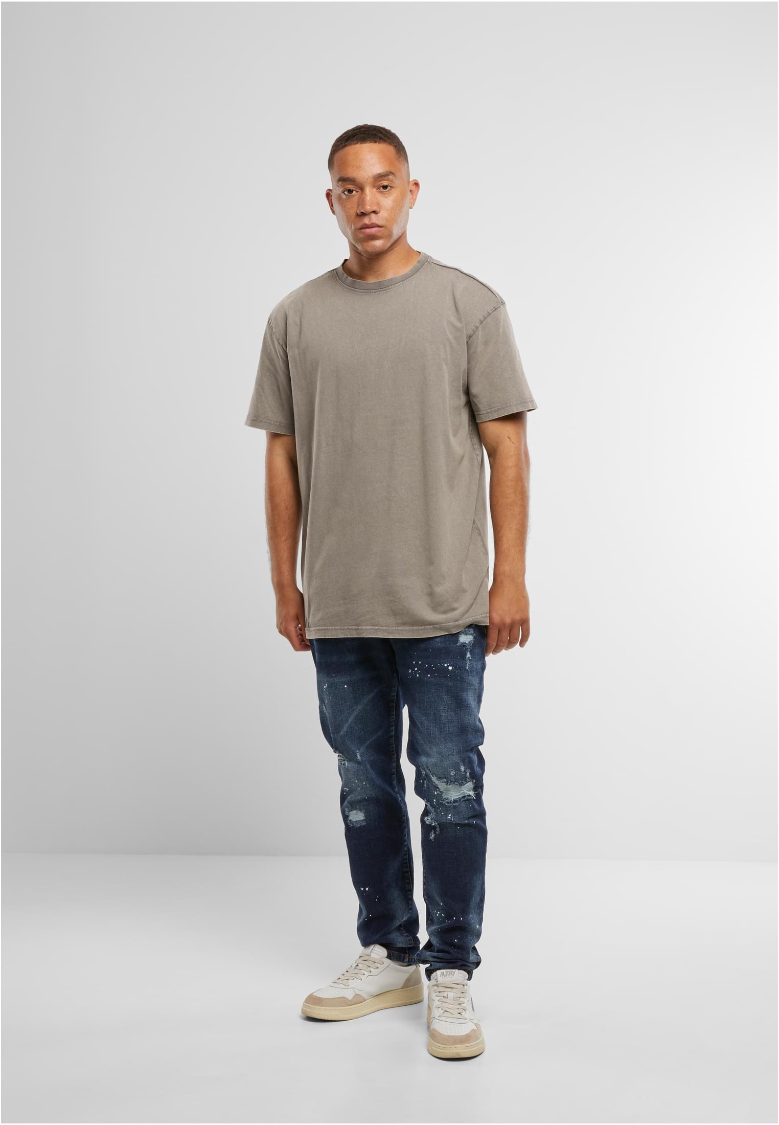 Acid Washed Heavy Oversize Tee asphalt | asphalt