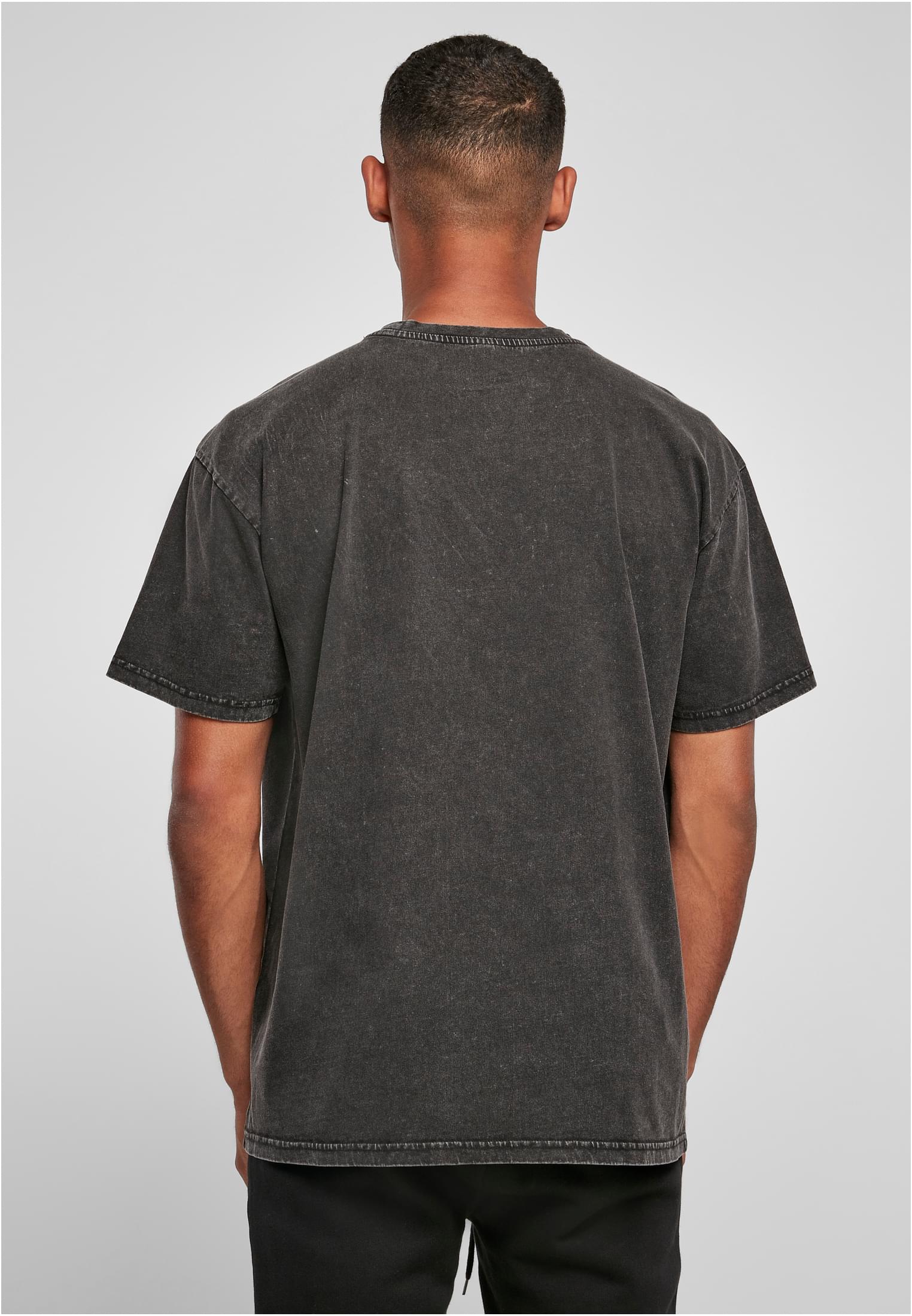 Acid Washed Heavy Oversize Tee black | black