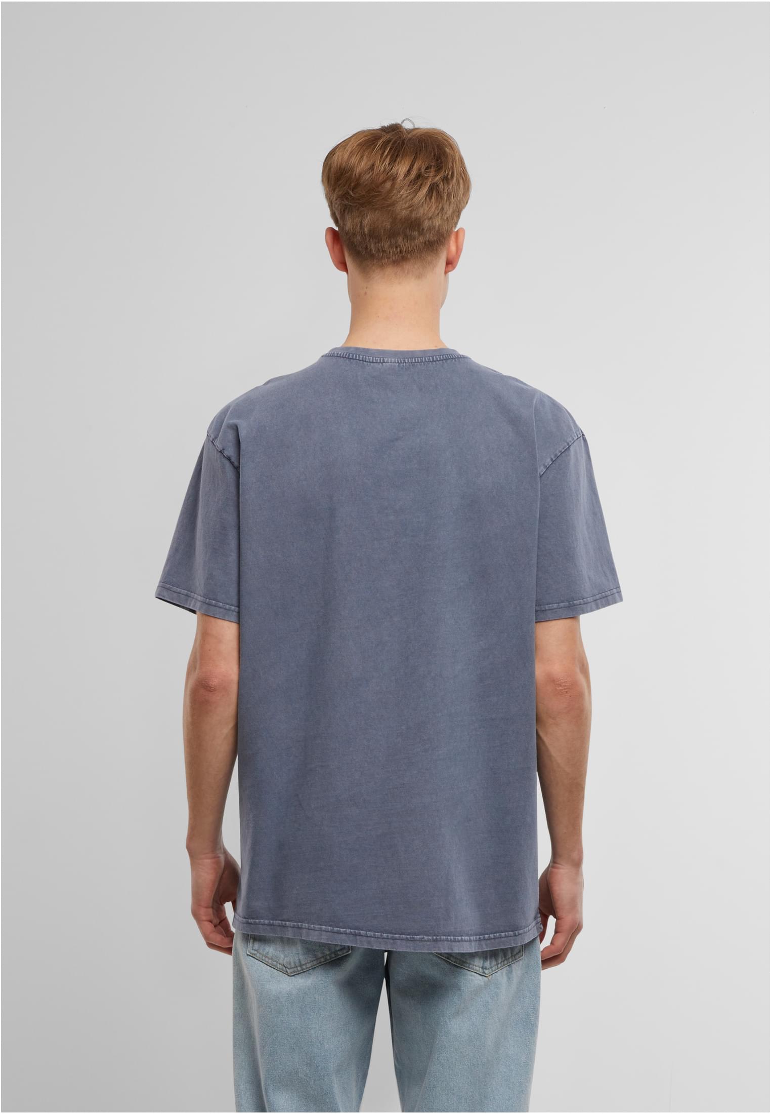 Acid Washed Heavy Oversize Tee vintageblue | vintageblue