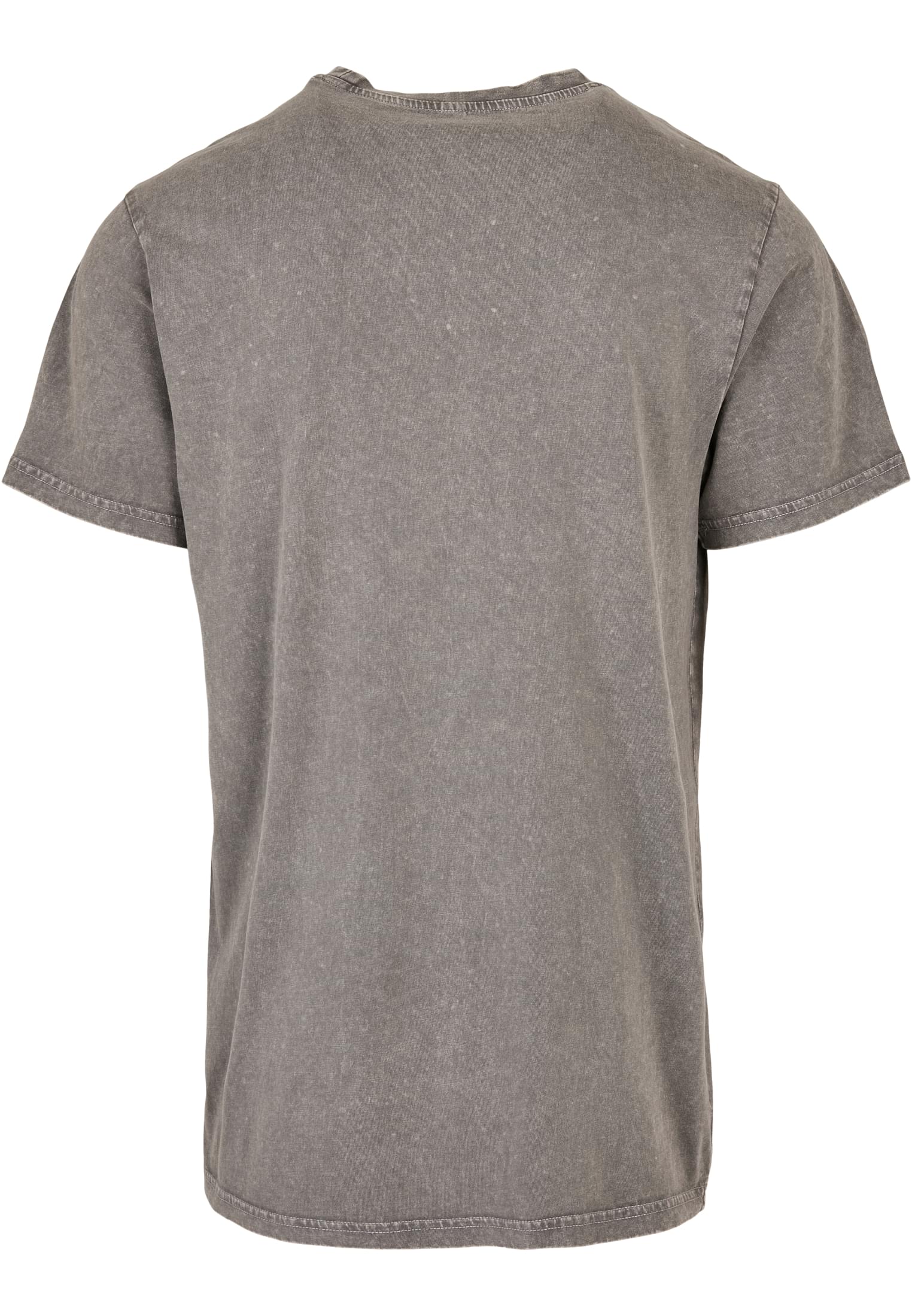 Acid Washed Round Neck Tee asphalt | asphalt
