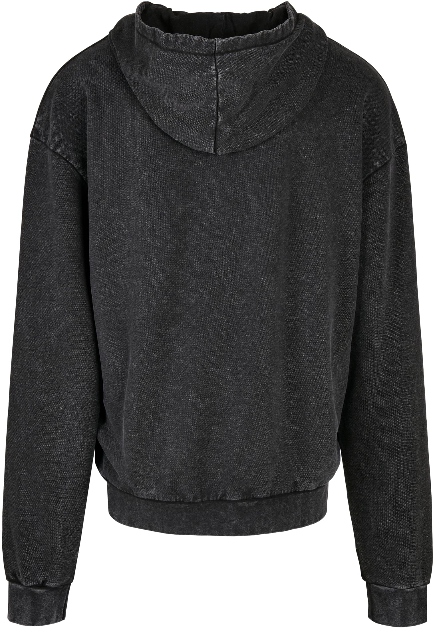 Acid Washed Oversized Hoody black | black