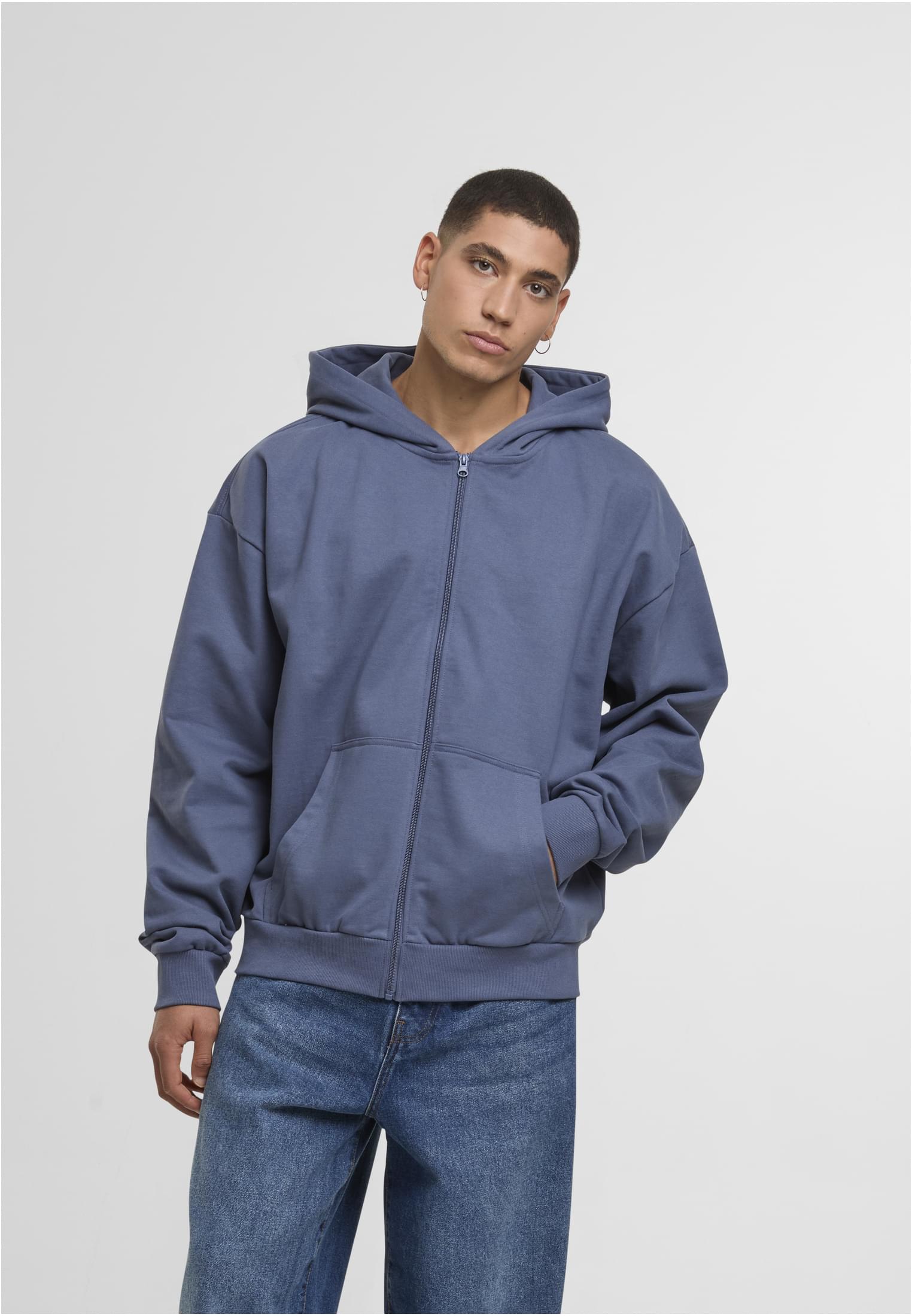 Ultra Heavy Zip Hoody vintageblue | vintageblue