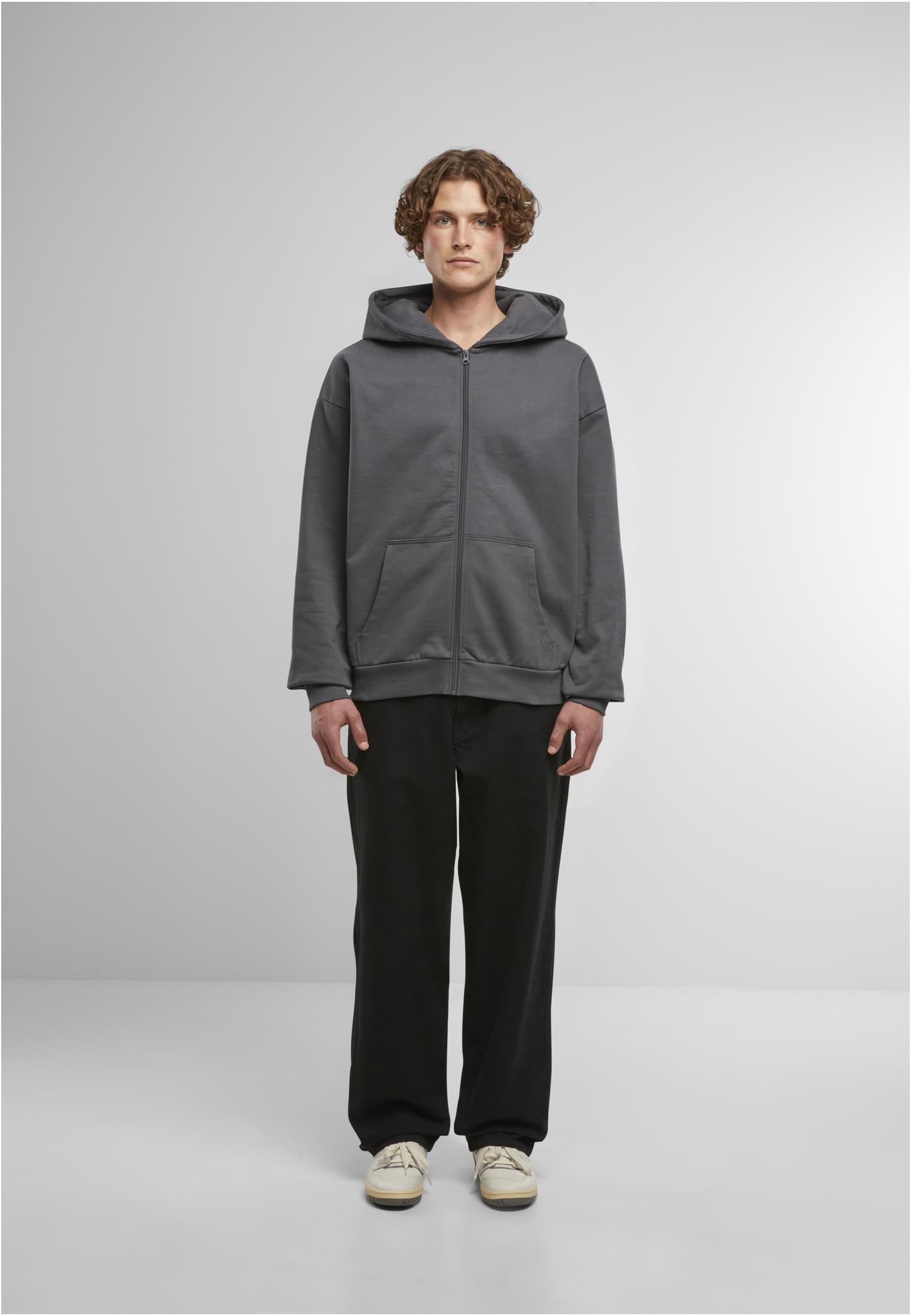 Ultra Heavy Zip Hoody darkgrey | darkgrey