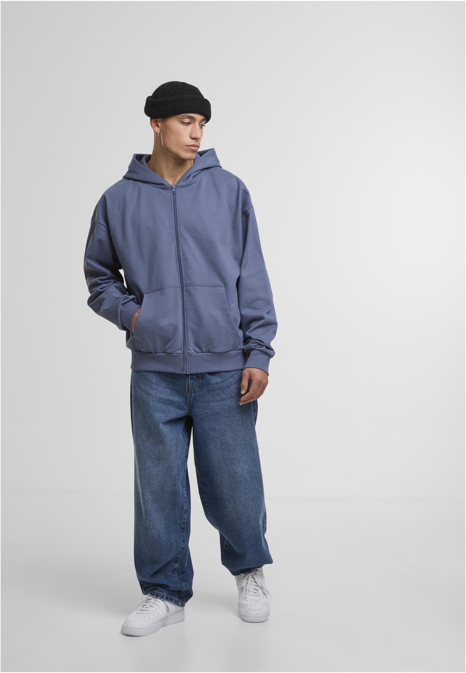 Ultra Heavy Zip Hoody vintageblue | vintageblue
