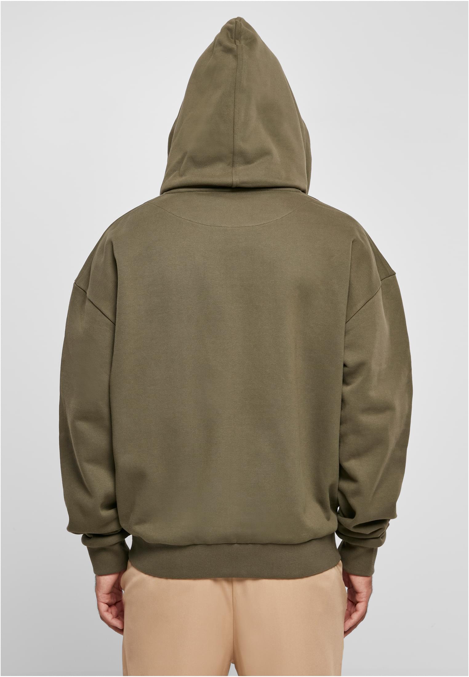 Ultra Heavy Zip Hoody olive | olive
