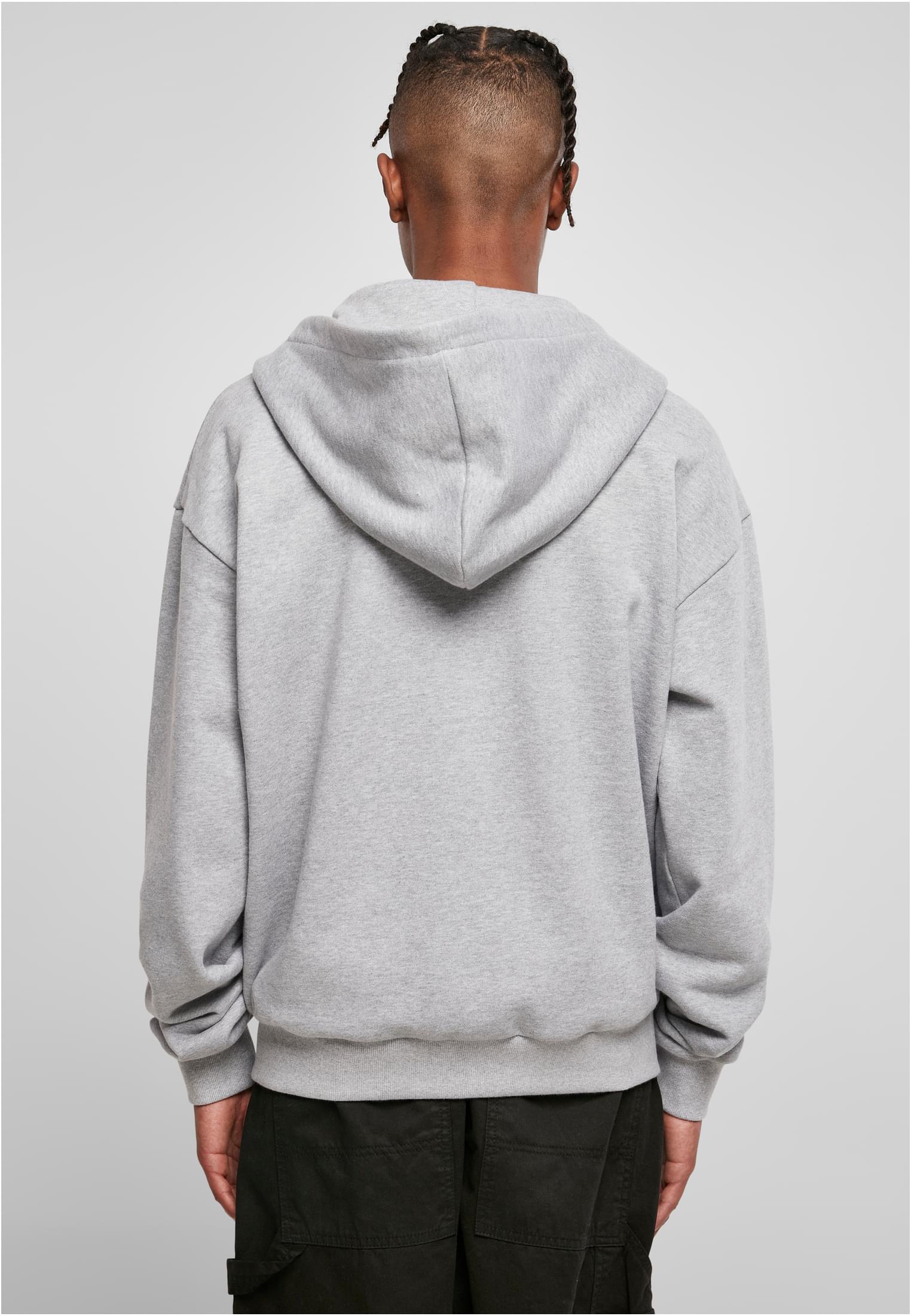 Ultra Heavy Zip Hoody heathergrey | heathergrey