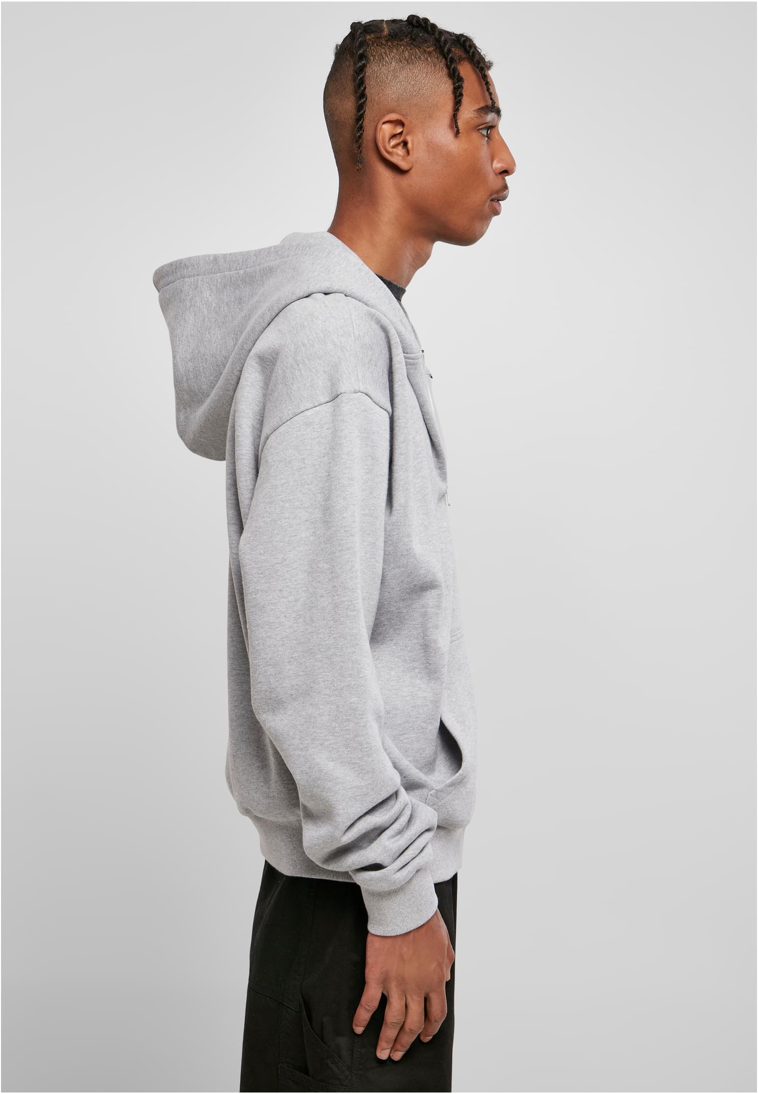 Ultra Heavy Zip Hoody heathergrey | heathergrey