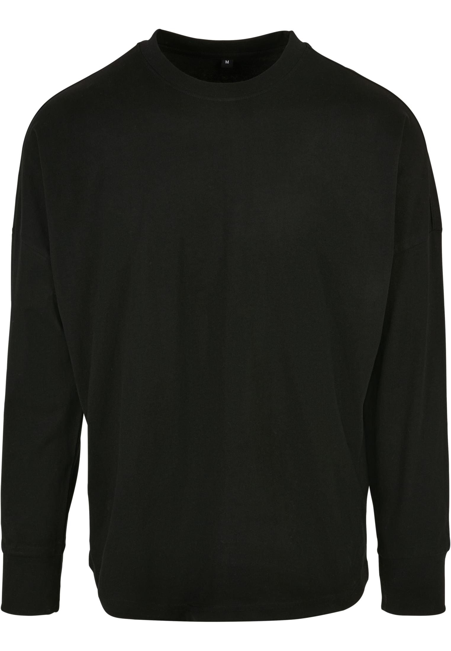 Oversized Cut On Sleeve Longsleeve black | black