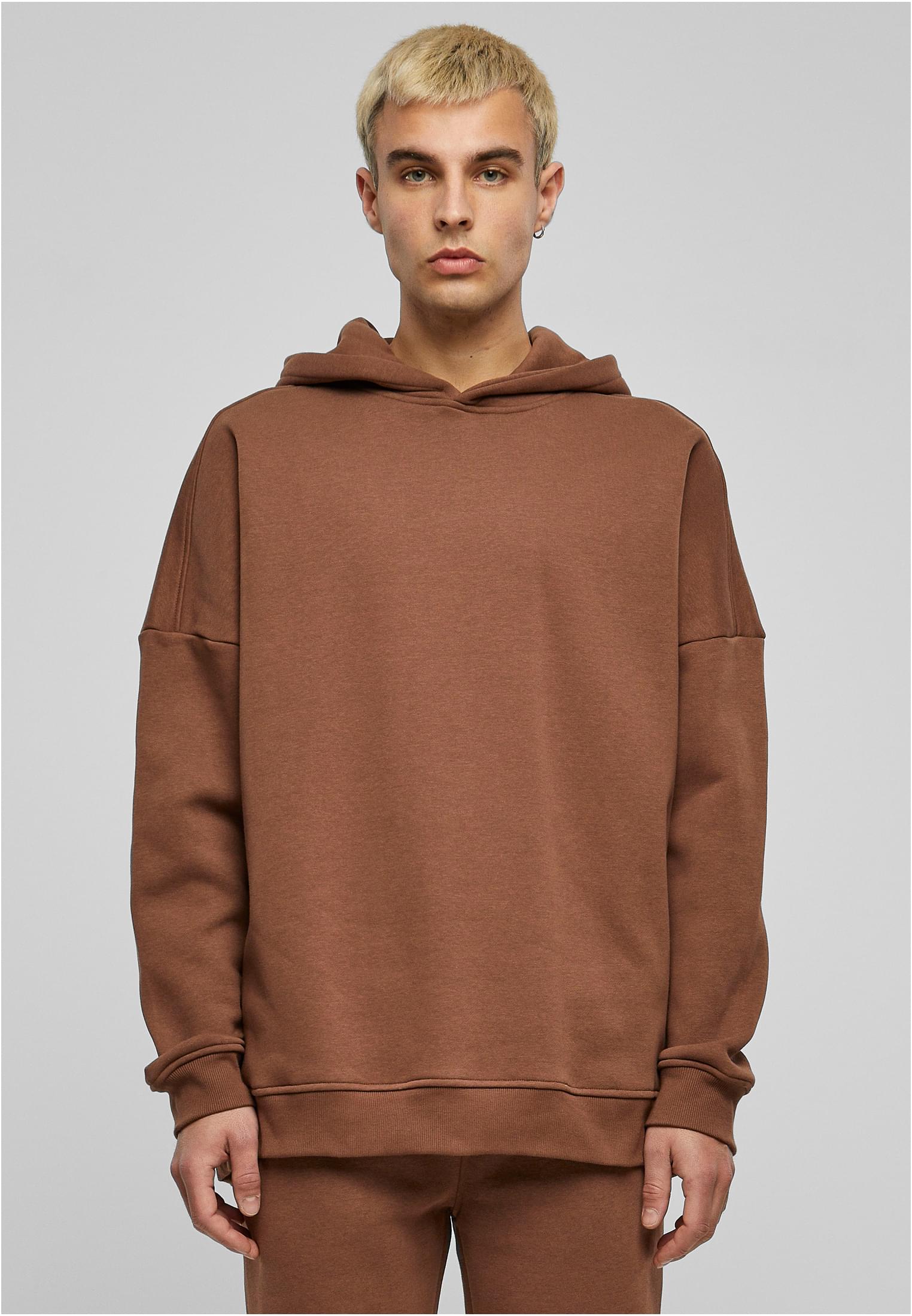 Oversized Cut On Sleeve Hoody bark | bark