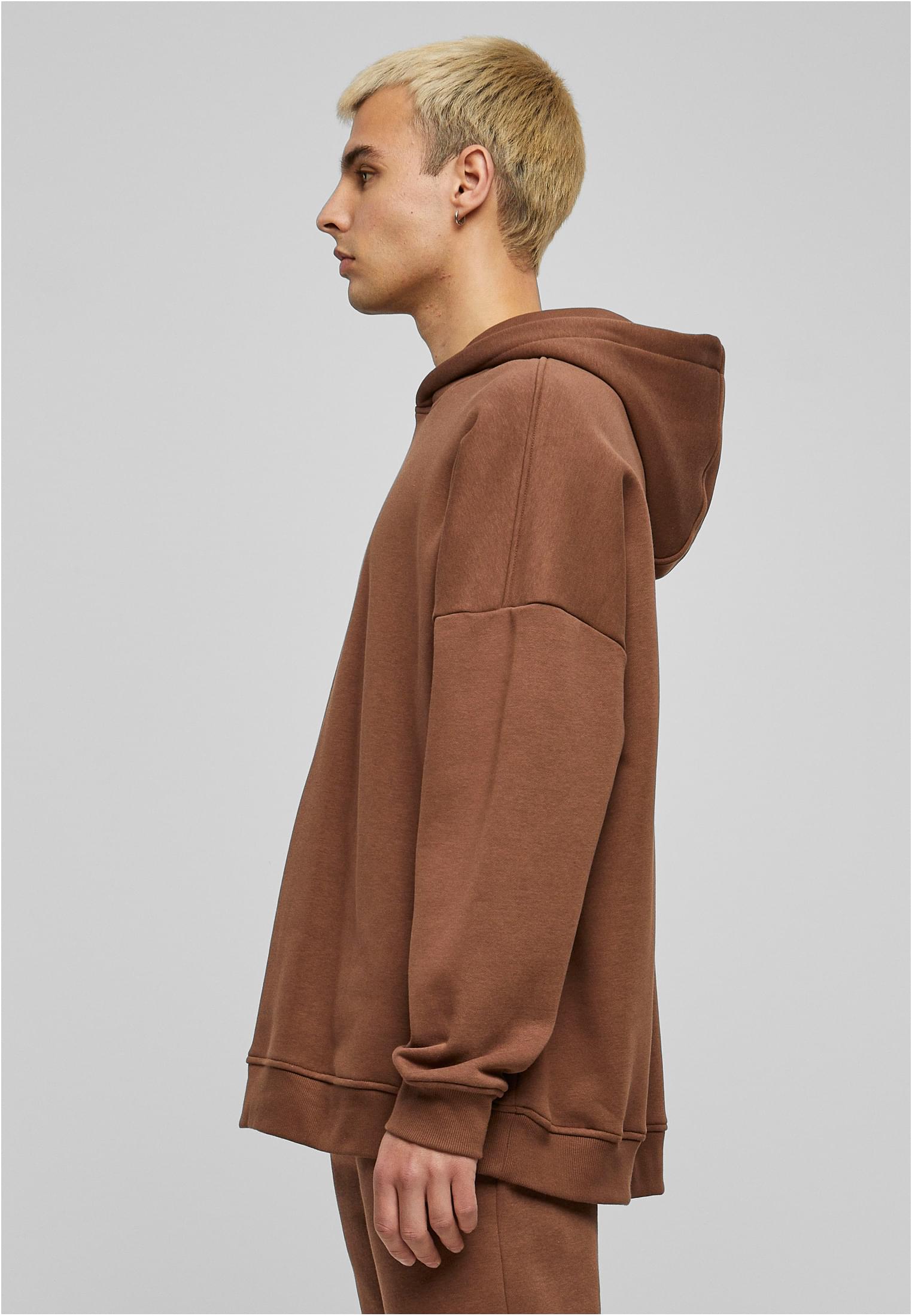 Oversized Cut On Sleeve Hoody bark | bark