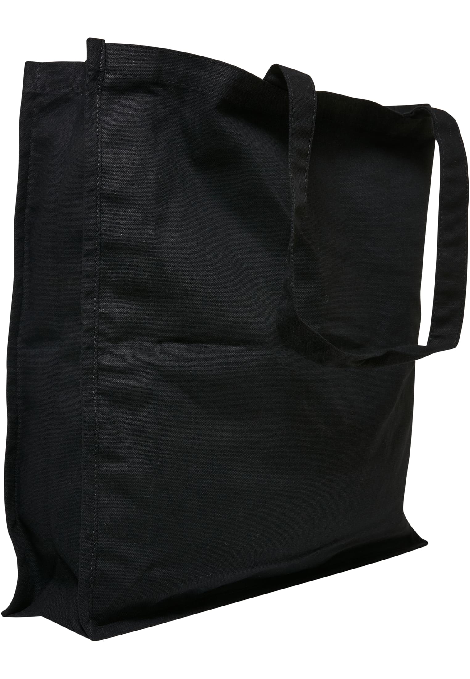 Oversized Canvas Tote Bag black | black