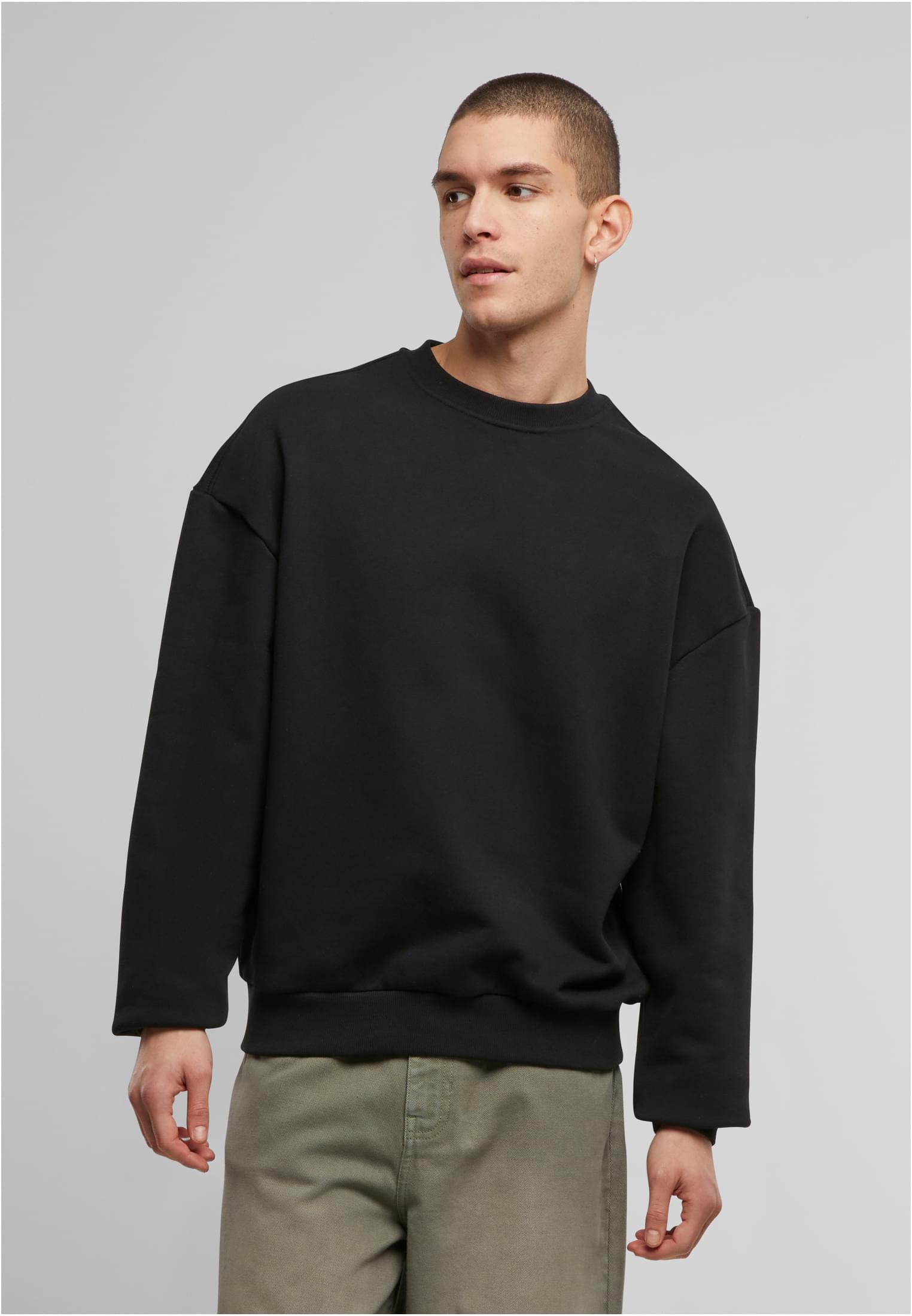 Ultra Heavy Cotton Crewneck black | black