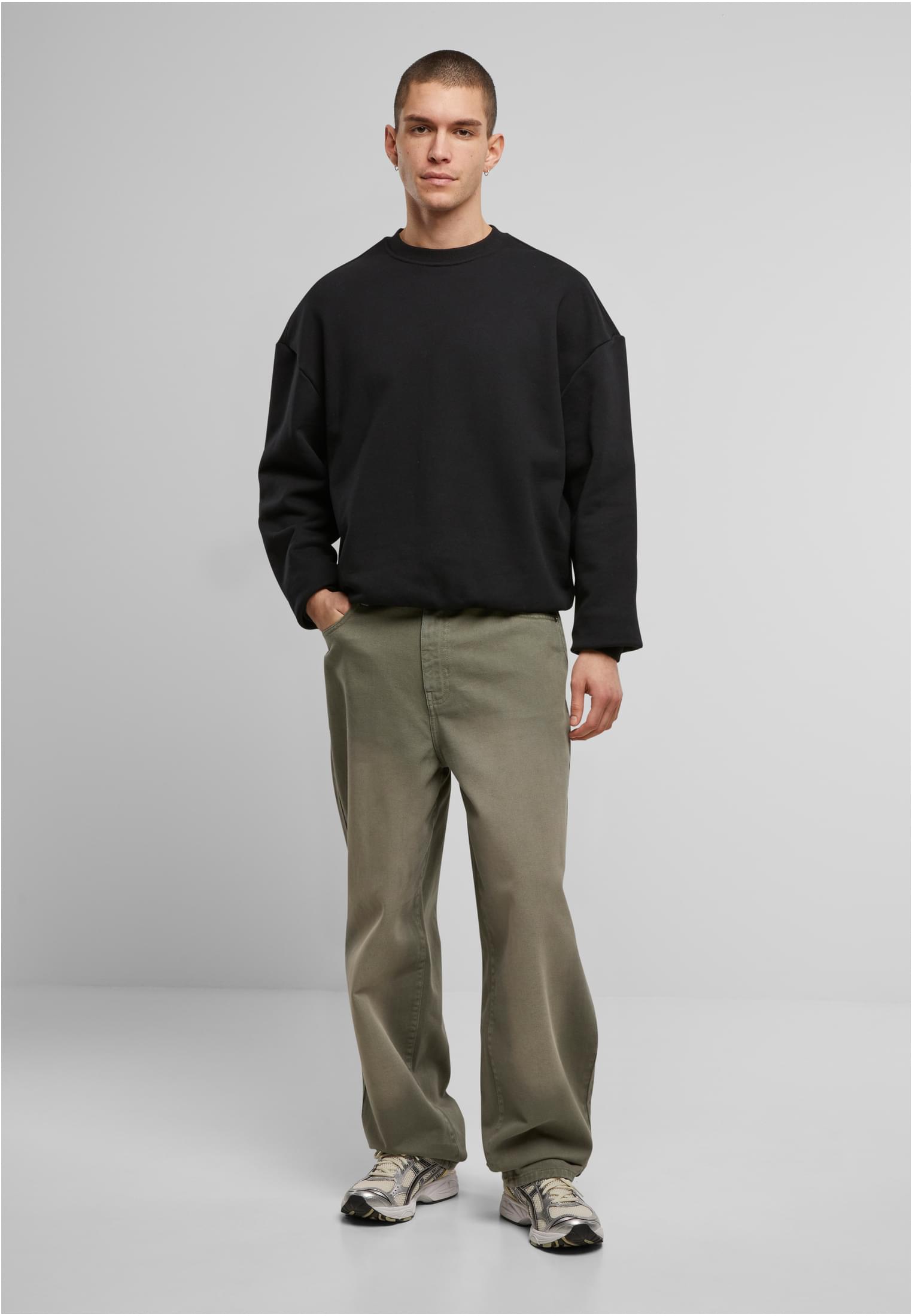 Ultra Heavy Cotton Crewneck black | black