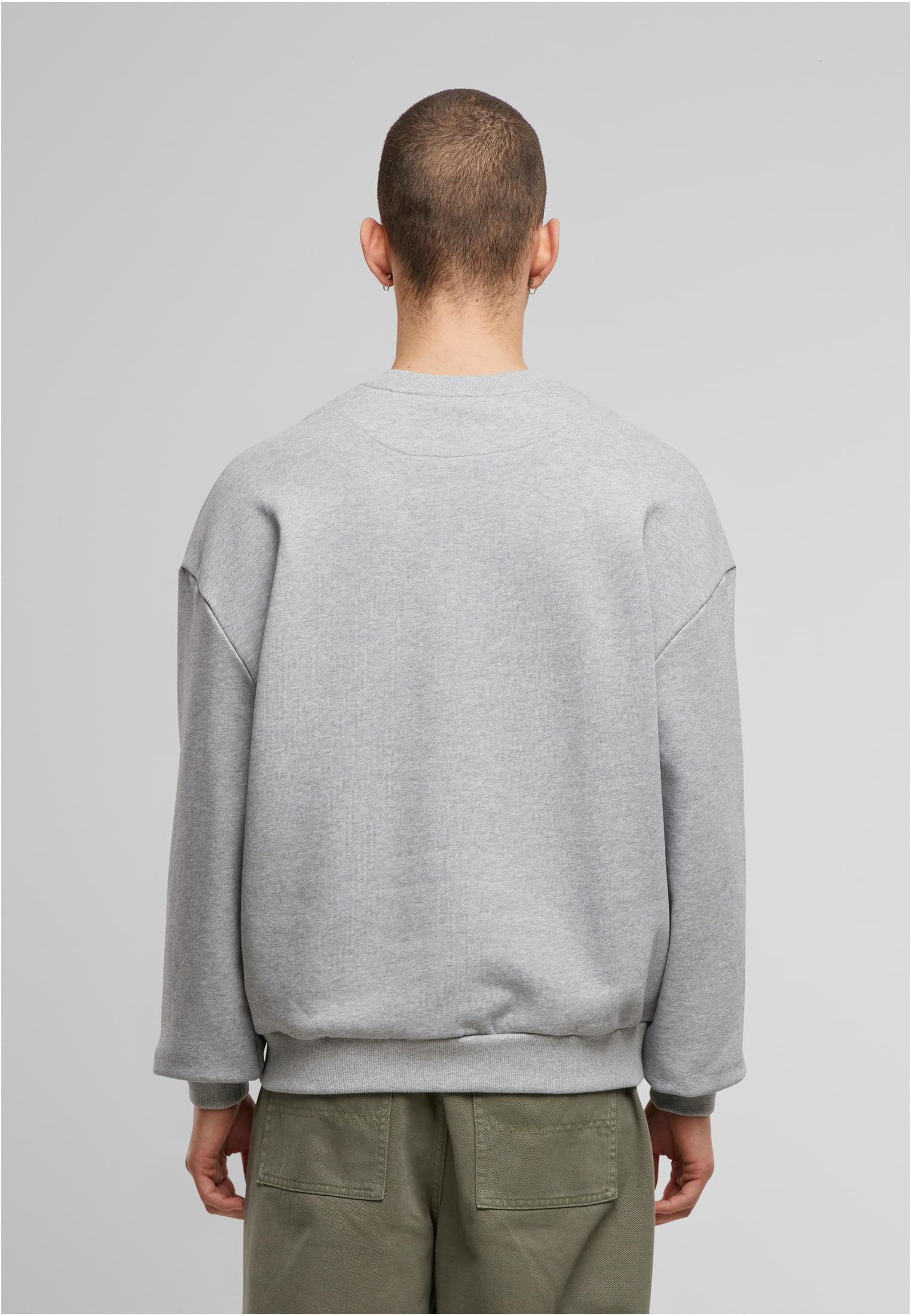Ultra Heavy Cotton Crewneck heathergrey | heathergrey