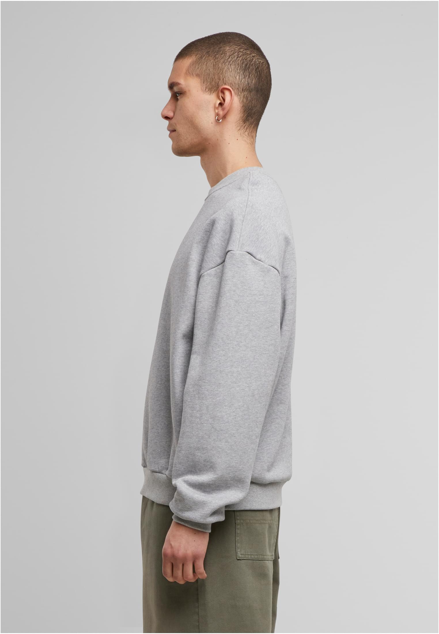 Ultra Heavy Cotton Crewneck heathergrey | heathergrey