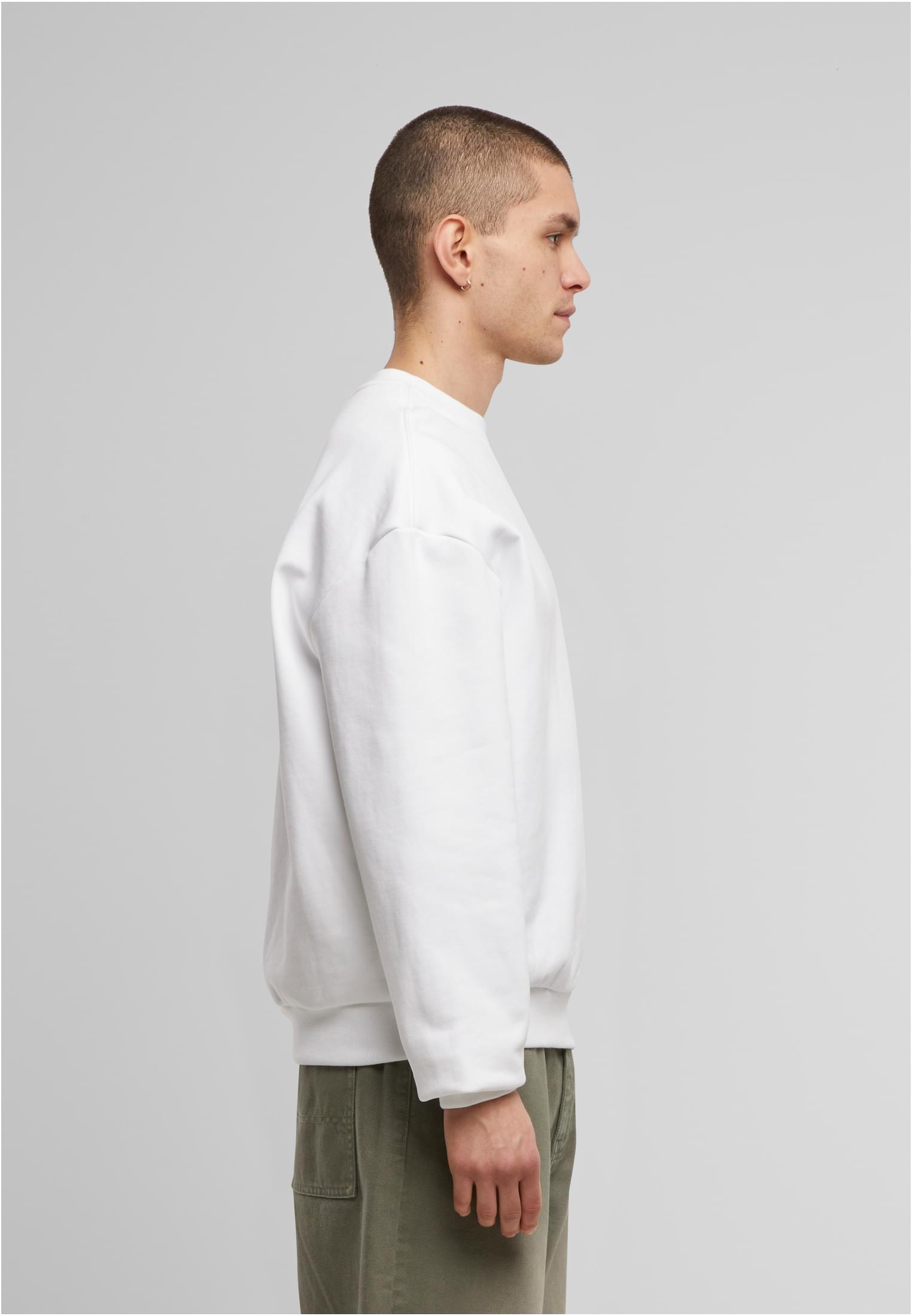 Ultra Heavy Cotton Crewneck white | white